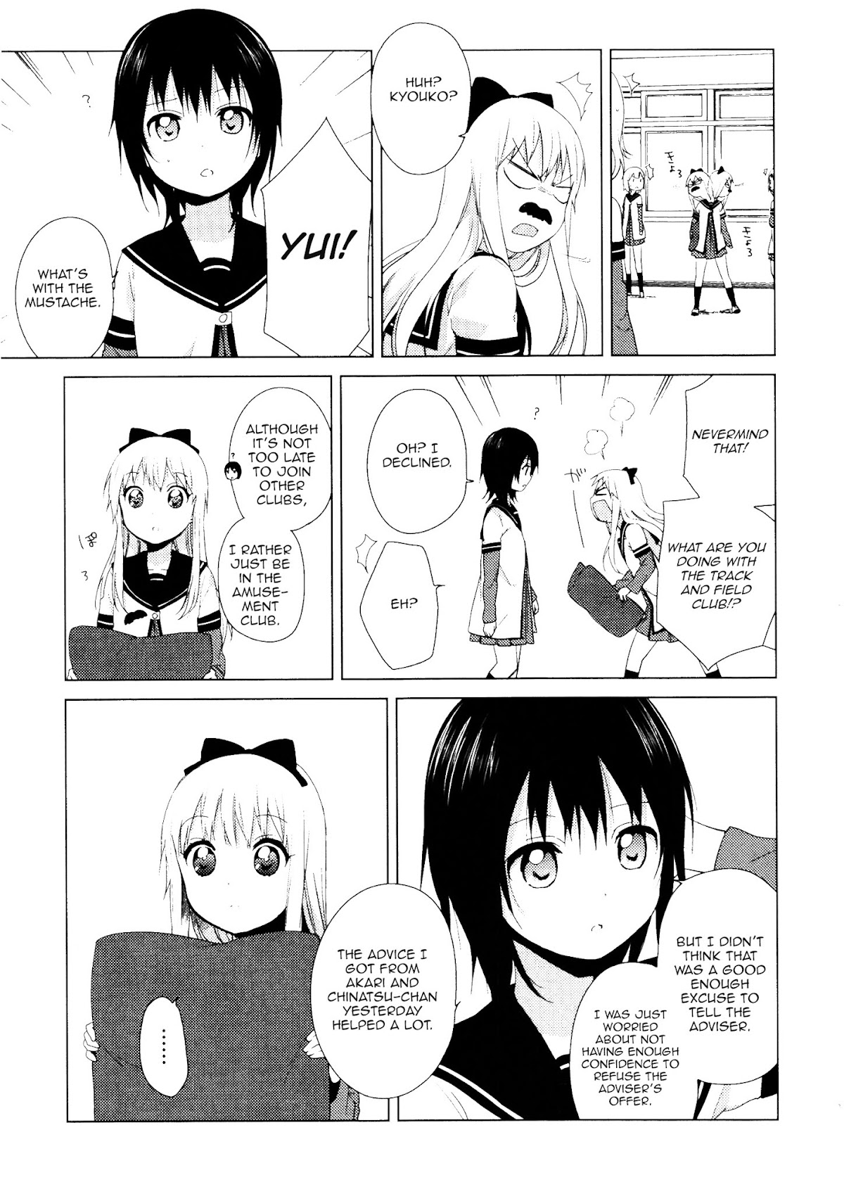 Yuru Yuri Chapter 60 page 9 - Chapter 60: Our Amusement Club