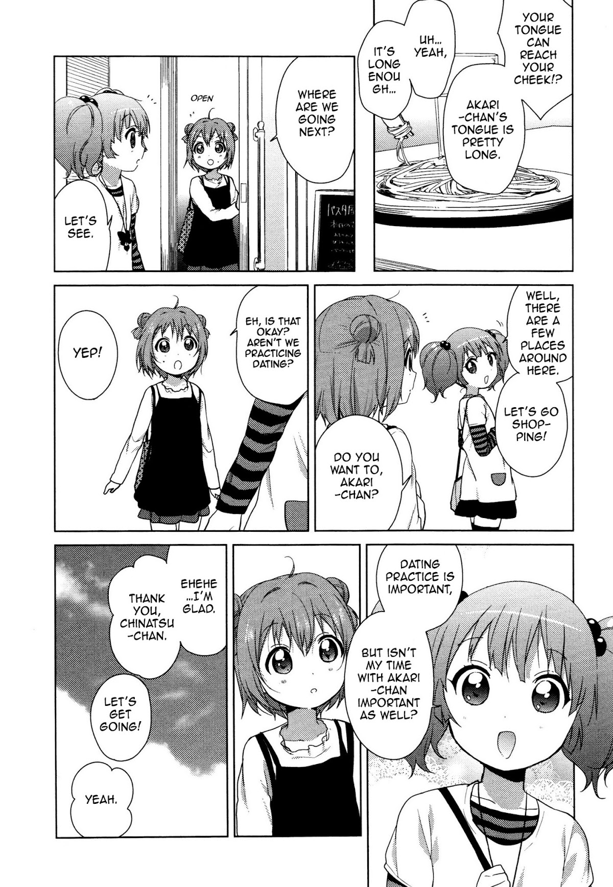 Yuru Yuri Chapter 61.1 page 11 - Chapter 61.1: Intermission 9 - First Love Simulation