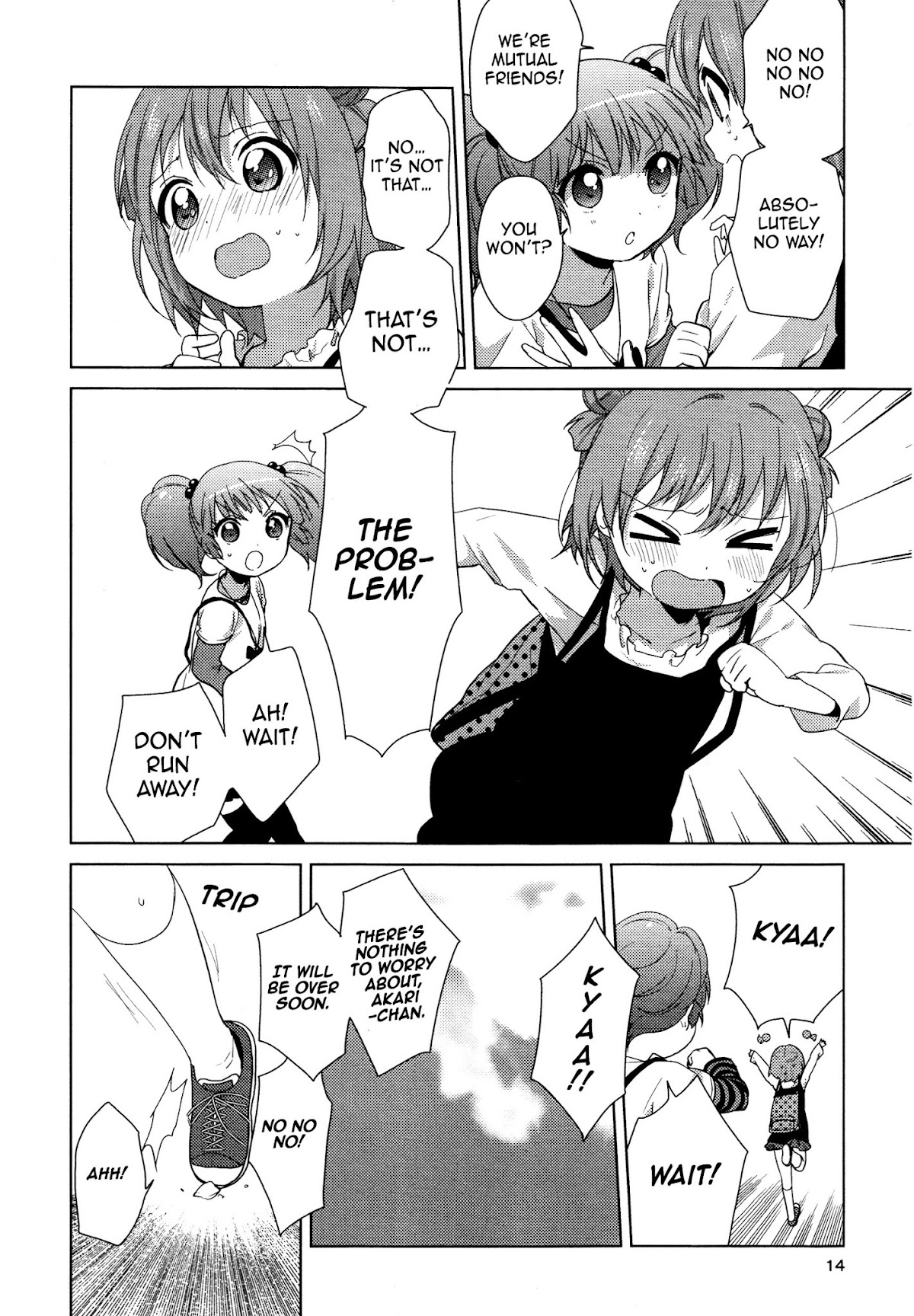 Yuru Yuri Chapter 61.1 page 14 - Chapter 61.1: Intermission 9 - First Love Simulation