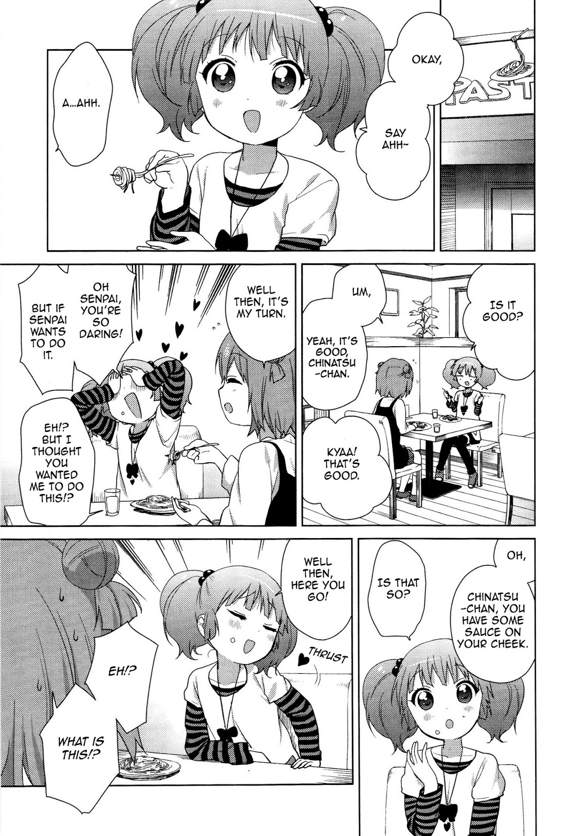 Yuru Yuri Chapter 61.1 page 9 - Chapter 61.1: Intermission 9 - First Love Simulation