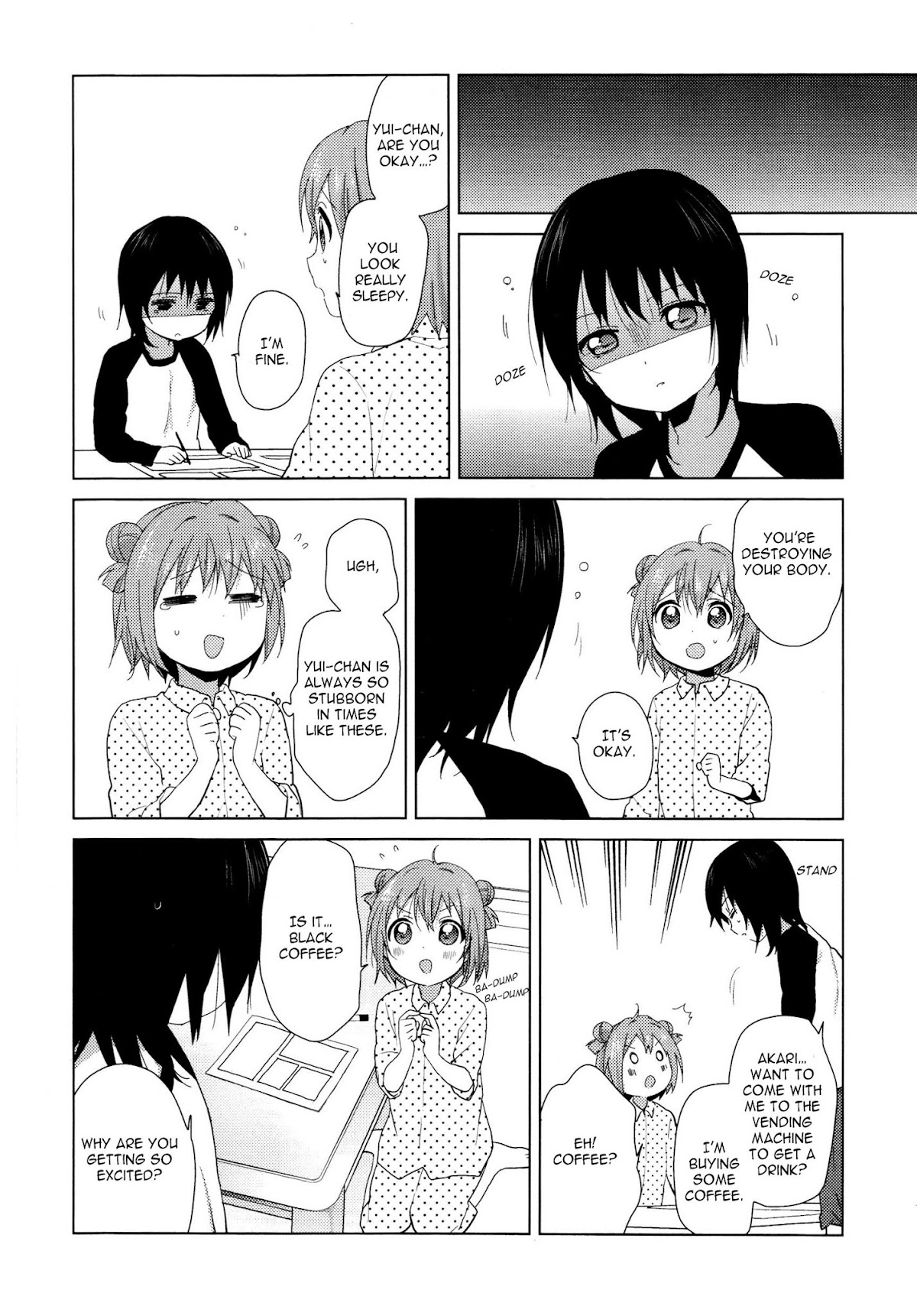 Yuru Yuri Chapter 61.2 page 8 - Chapter 61.2: Intermission 10 - Overwhelming Sleepiness♪