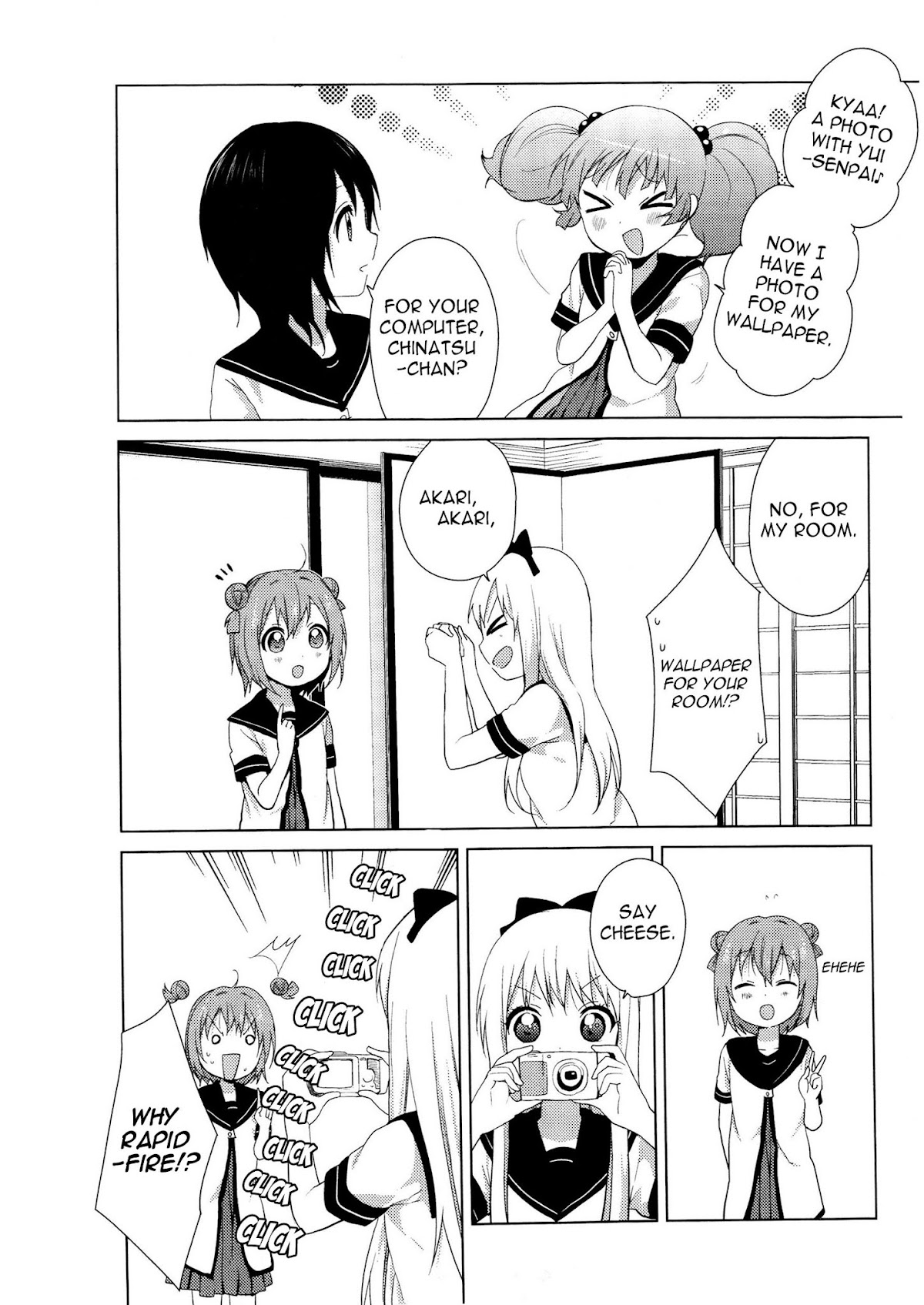 Yuru Yuri Chapter 61.3 page 3 - Chapter 61.3: Intermission 11 - Shutter Chance