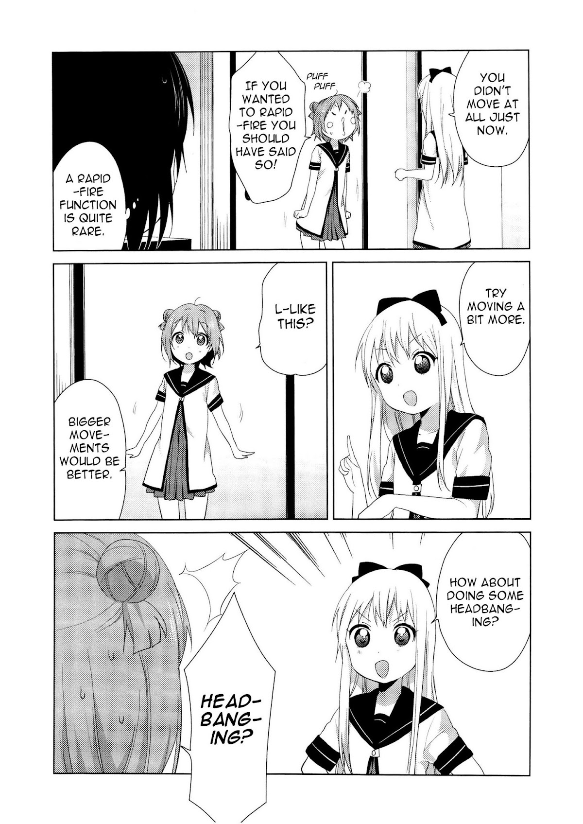 Yuru Yuri Chapter 61.3 page 4 - Chapter 61.3: Intermission 11 - Shutter Chance