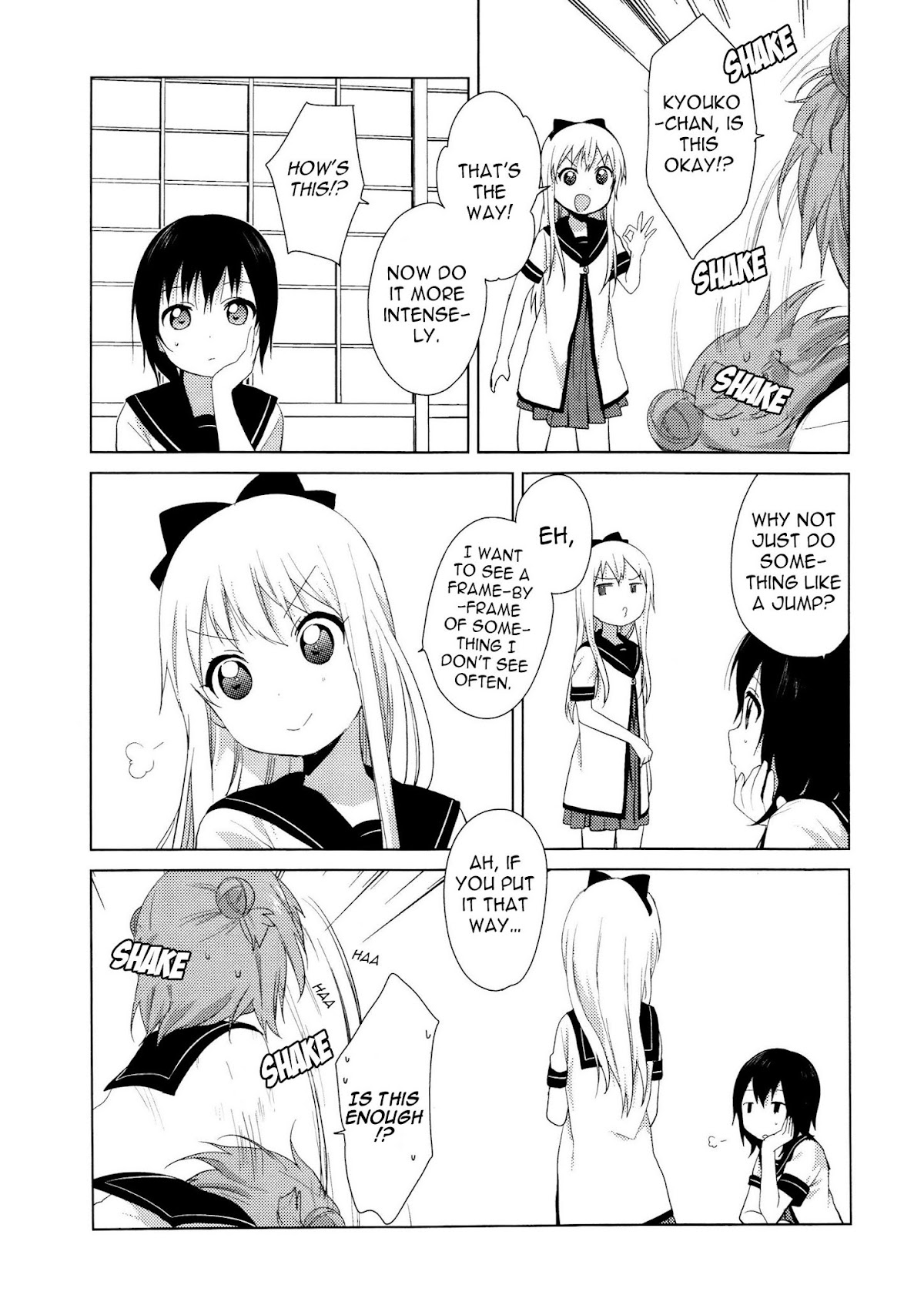 Yuru Yuri Chapter 61.3 page 5 - Chapter 61.3: Intermission 11 - Shutter Chance