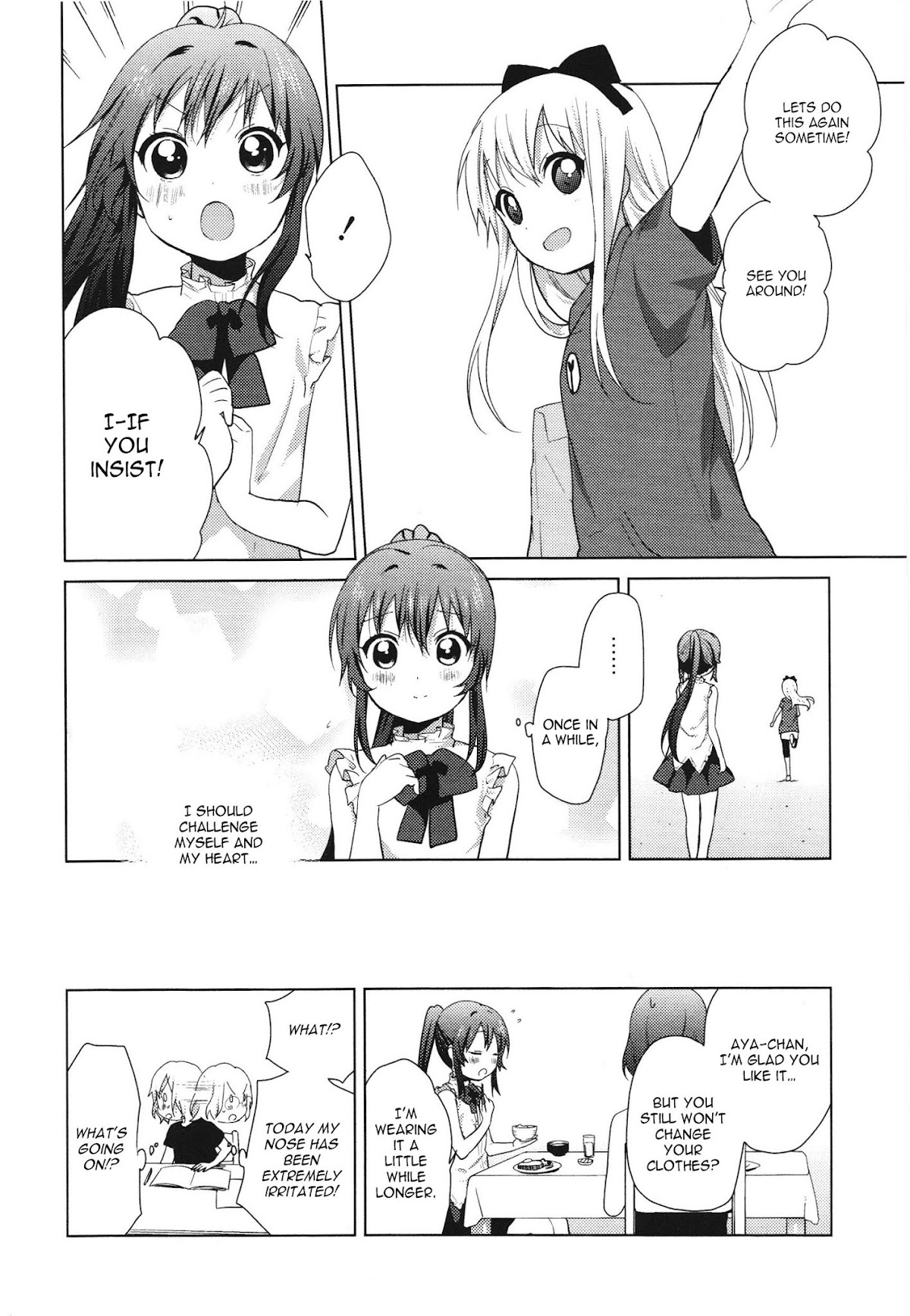 Yuru Yuri Chapter 61.4 page 12 - Chapter 61.4: Intermission 12 - Sugiura Ayano's Splendid Entry!