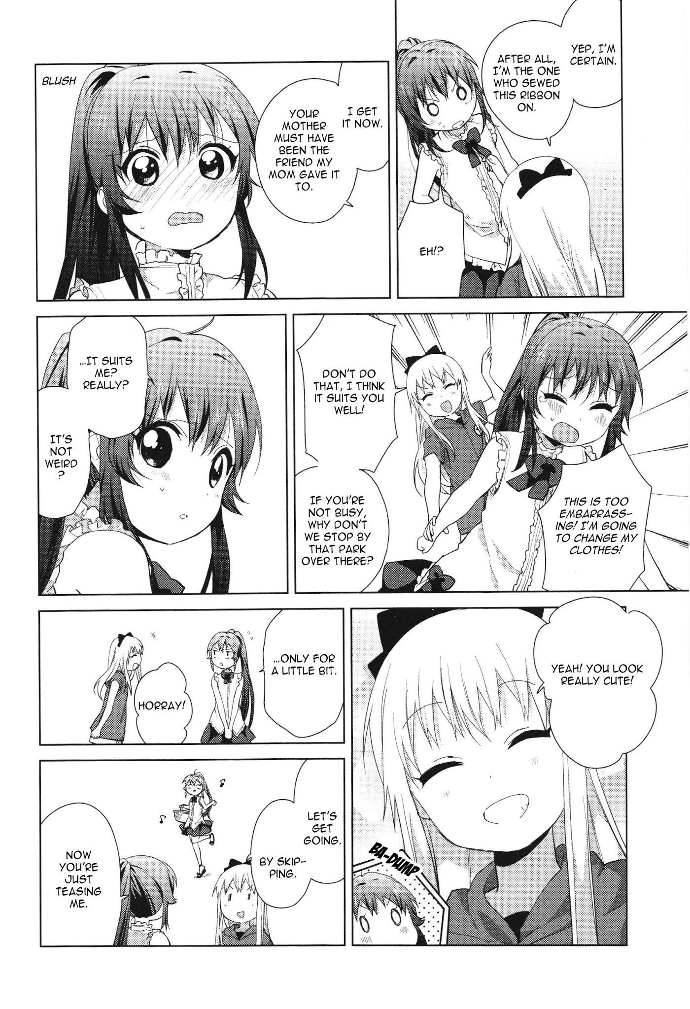 Yuru Yuri Chapter 61.4 page 4 - Chapter 61.4: Intermission 12 - Sugiura Ayano's Splendid Entry!