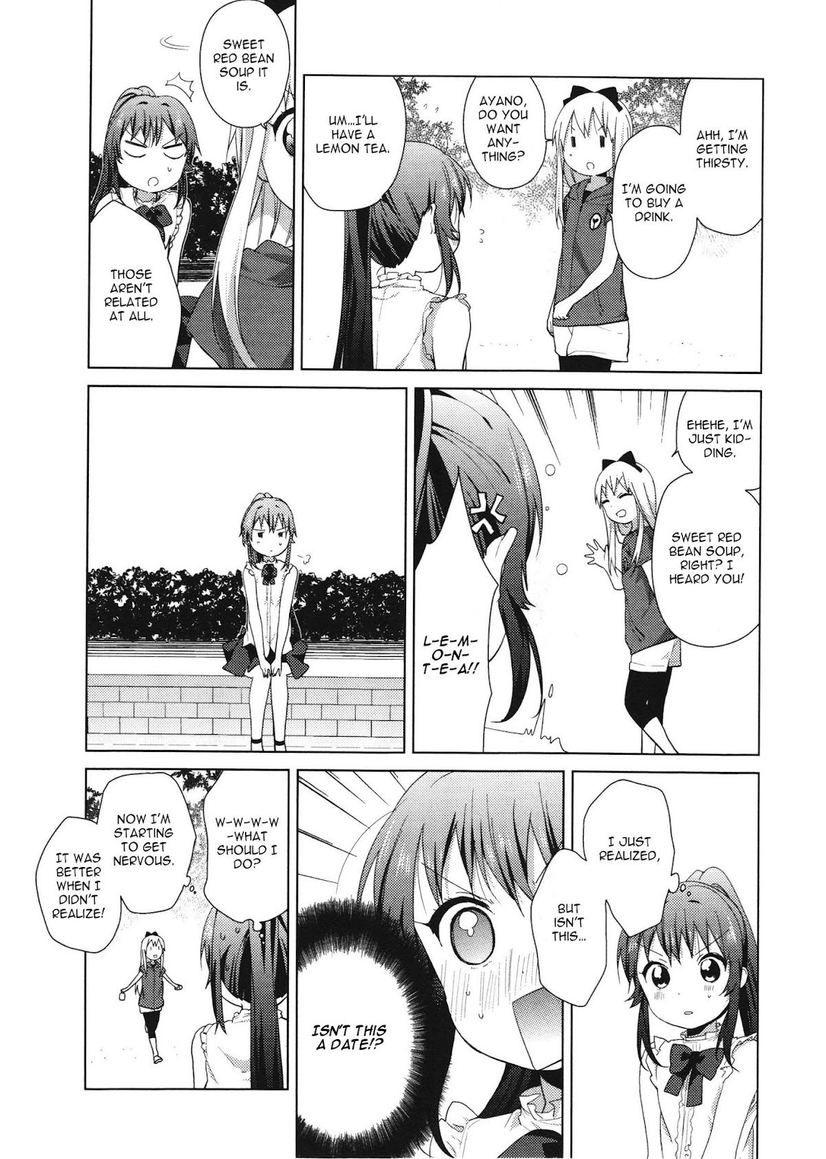 Yuru Yuri Chapter 61.4 page 7 - Chapter 61.4: Intermission 12 - Sugiura Ayano's Splendid Entry!