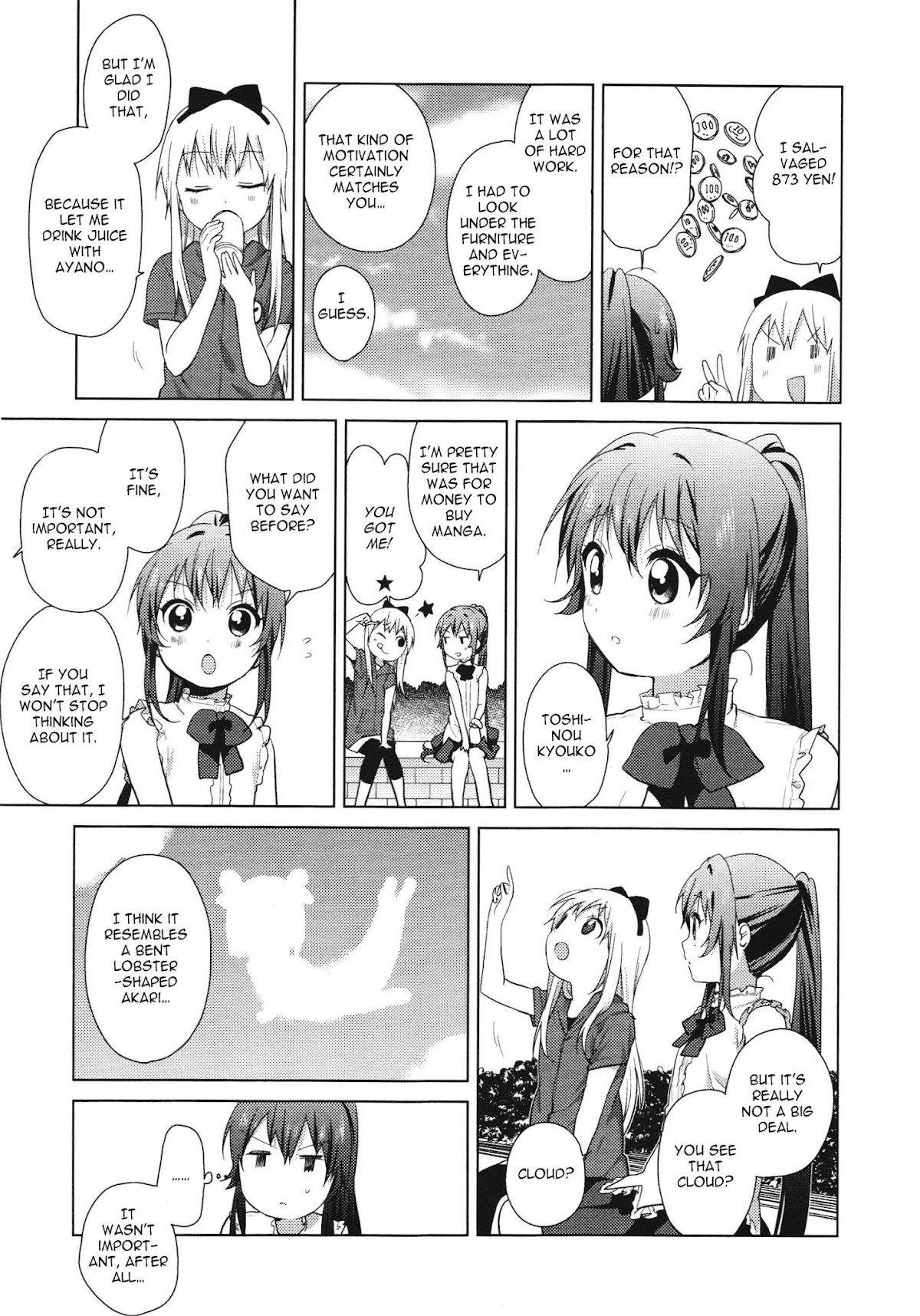 Yuru Yuri Chapter 61.4 page 9 - Chapter 61.4: Intermission 12 - Sugiura Ayano's Splendid Entry!