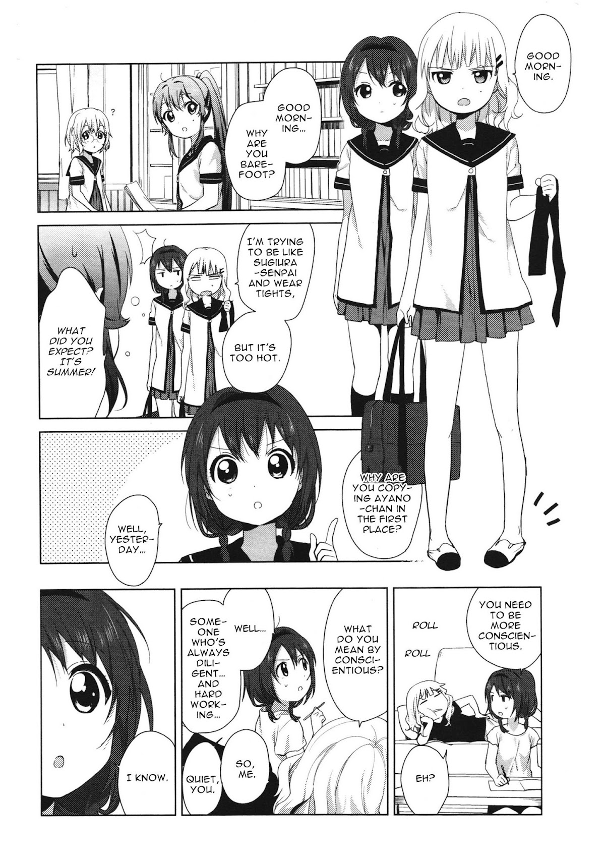 Yuru Yuri Chapter 61.5 page 2 - Chapter 61.5: Intermission 13 - Toshinou Kyouko...Senpai!