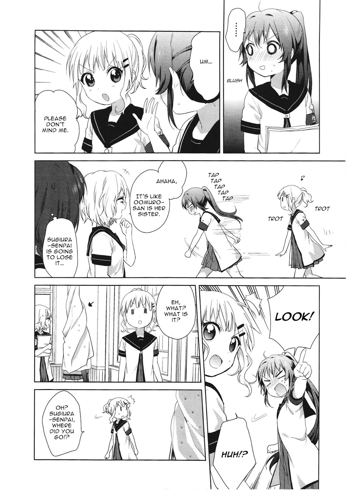 Yuru Yuri Chapter 61.5 page 4 - Chapter 61.5: Intermission 13 - Toshinou Kyouko...Senpai!