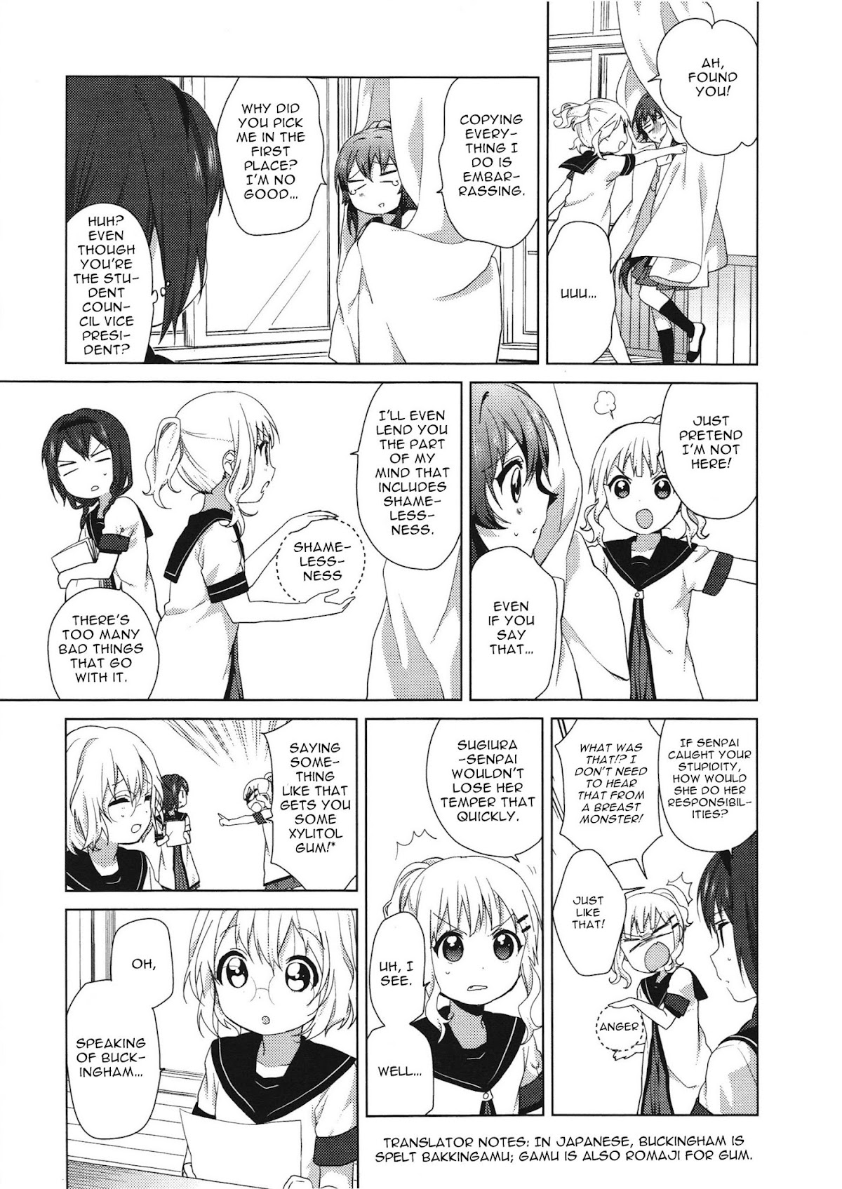 Yuru Yuri Chapter 61.5 page 5 - Chapter 61.5: Intermission 13 - Toshinou Kyouko...Senpai!