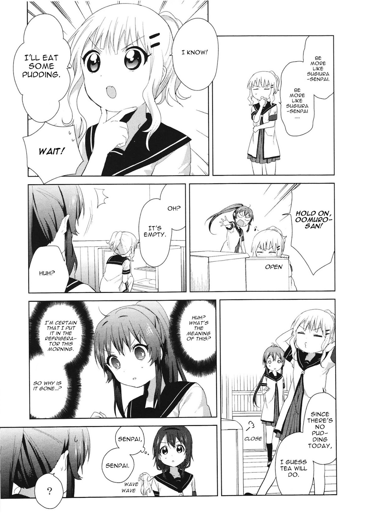 Yuru Yuri Chapter 61.5 page 9 - Chapter 61.5: Intermission 13 - Toshinou Kyouko...Senpai!