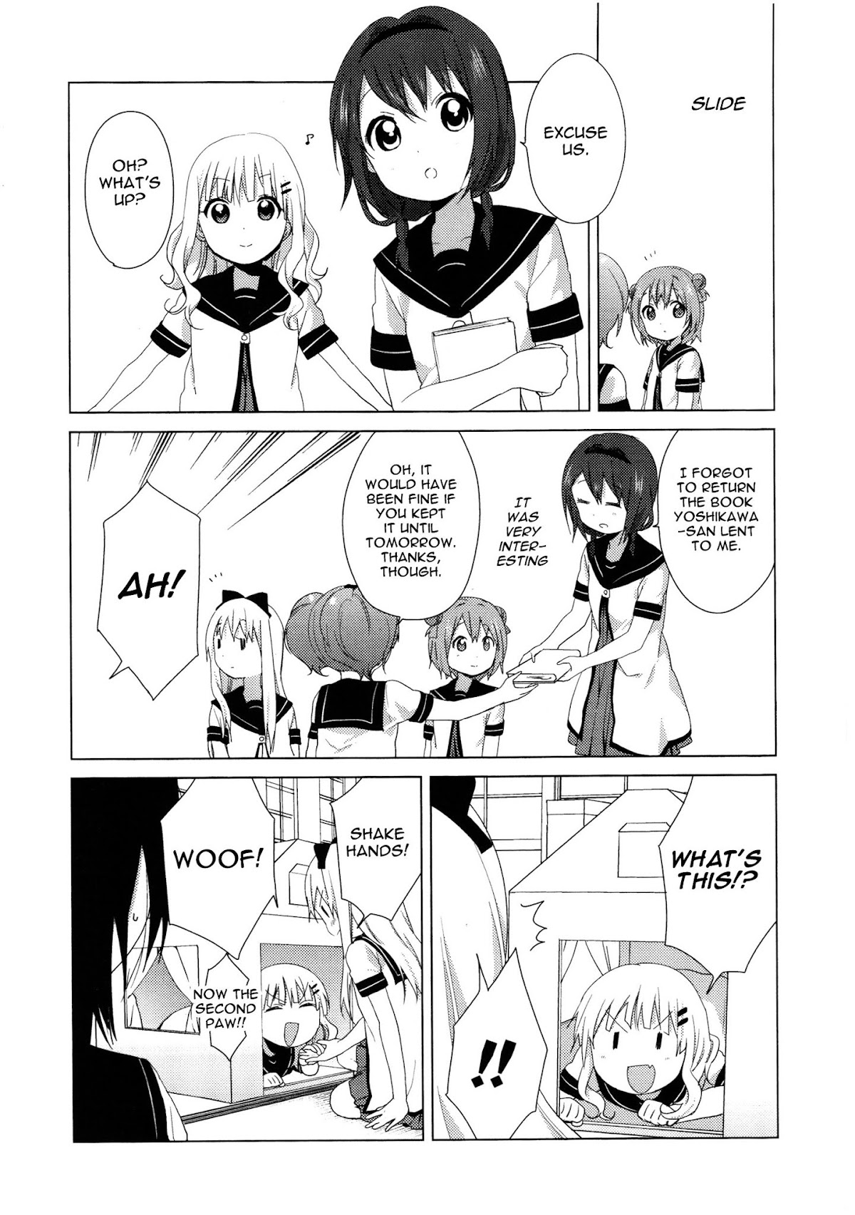 Yuru Yuri Chapter 61.7 page 12 - Chapter 61.7: Intermission 15 - Yay, Akari Woof Woof~