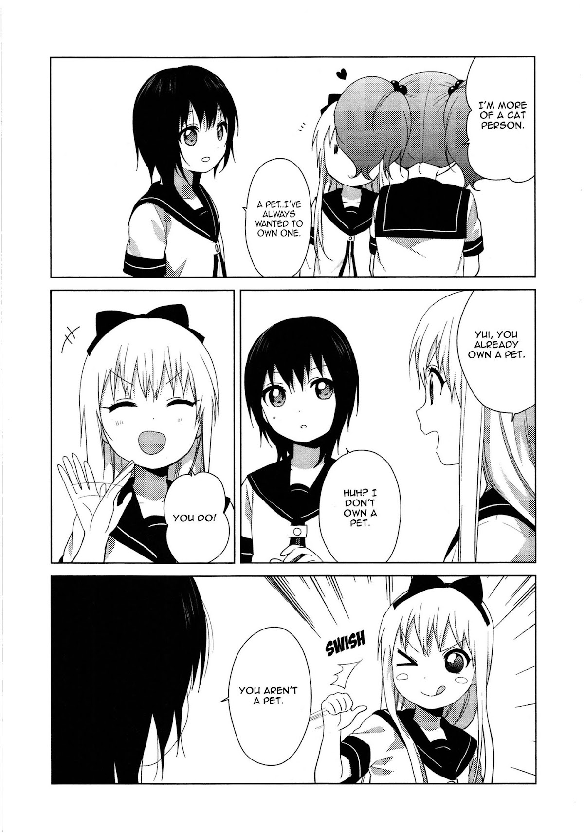 Yuru Yuri Chapter 61.7 page 3 - Chapter 61.7: Intermission 15 - Yay, Akari Woof Woof~