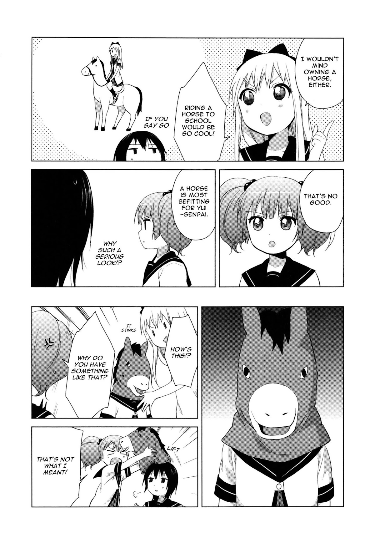 Yuru Yuri Chapter 61.7 page 6 - Chapter 61.7: Intermission 15 - Yay, Akari Woof Woof~