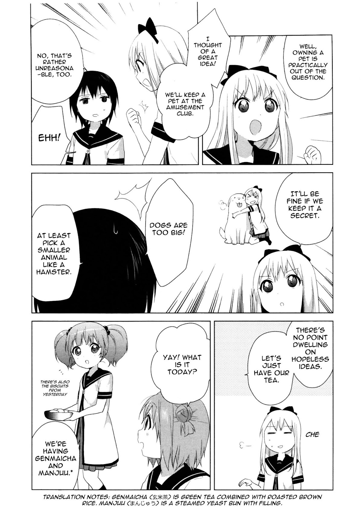 Yuru Yuri Chapter 61.7 page 9 - Chapter 61.7: Intermission 15 - Yay, Akari Woof Woof~