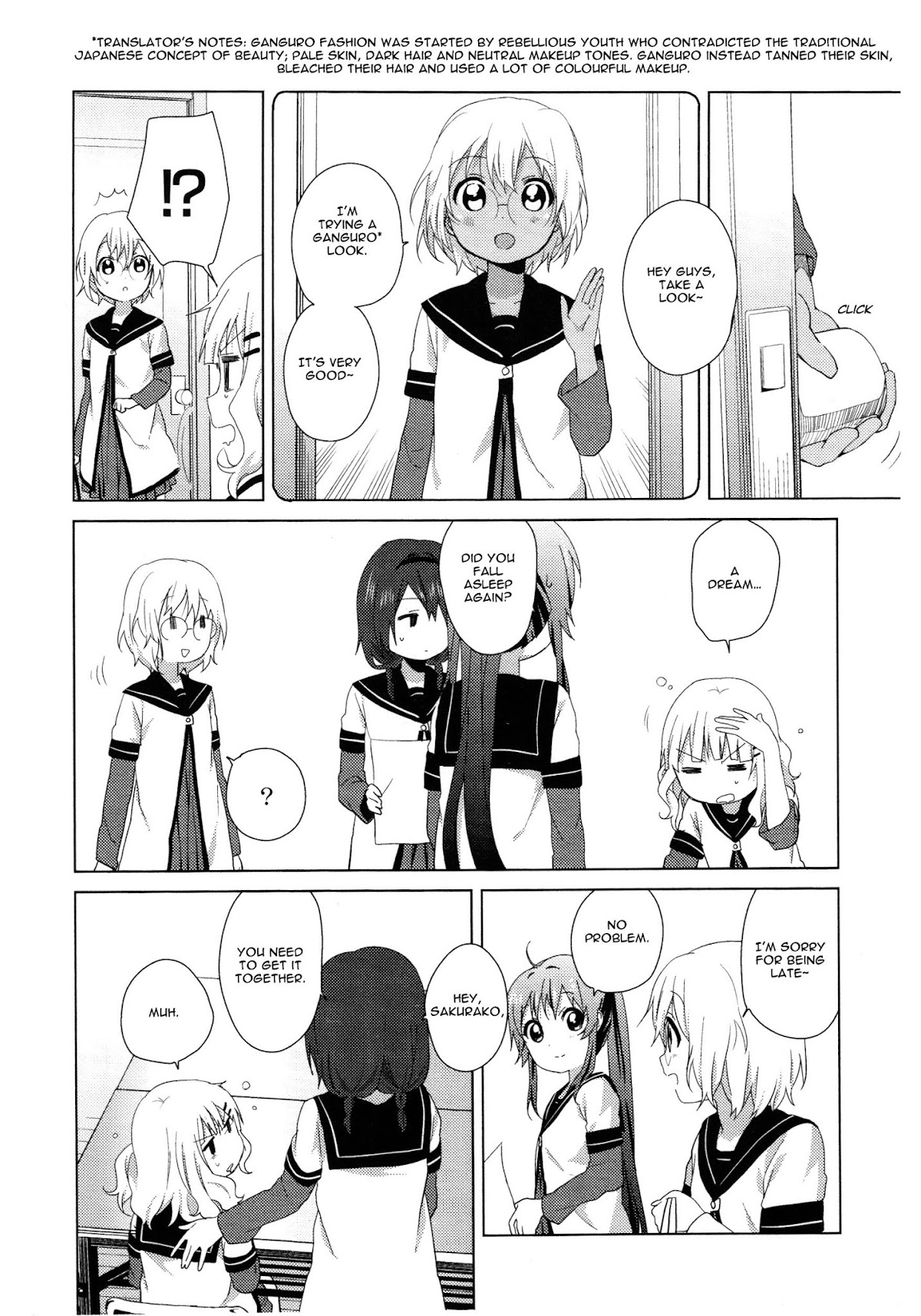 Yuru Yuri Chapter 61.8 page 10 - Chapter 61.8: Intermission 16 - The Girl That I Saw in my Dreams