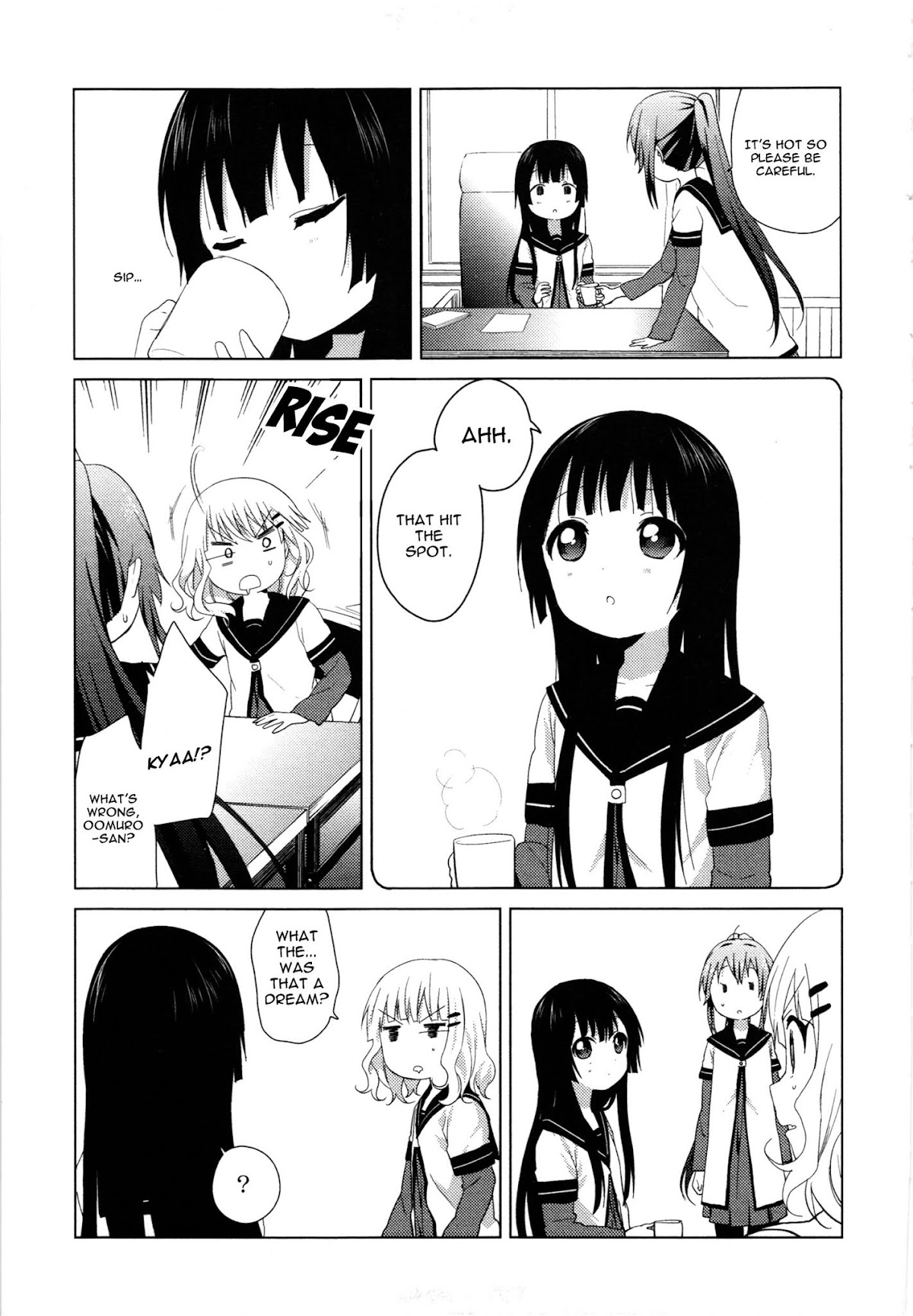 Yuru Yuri Chapter 61.8 page 3 - Chapter 61.8: Intermission 16 - The Girl That I Saw in my Dreams