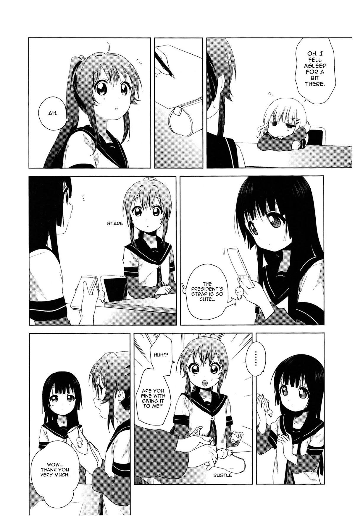 Yuru Yuri Chapter 61.8 page 4 - Chapter 61.8: Intermission 16 - The Girl That I Saw in my Dreams