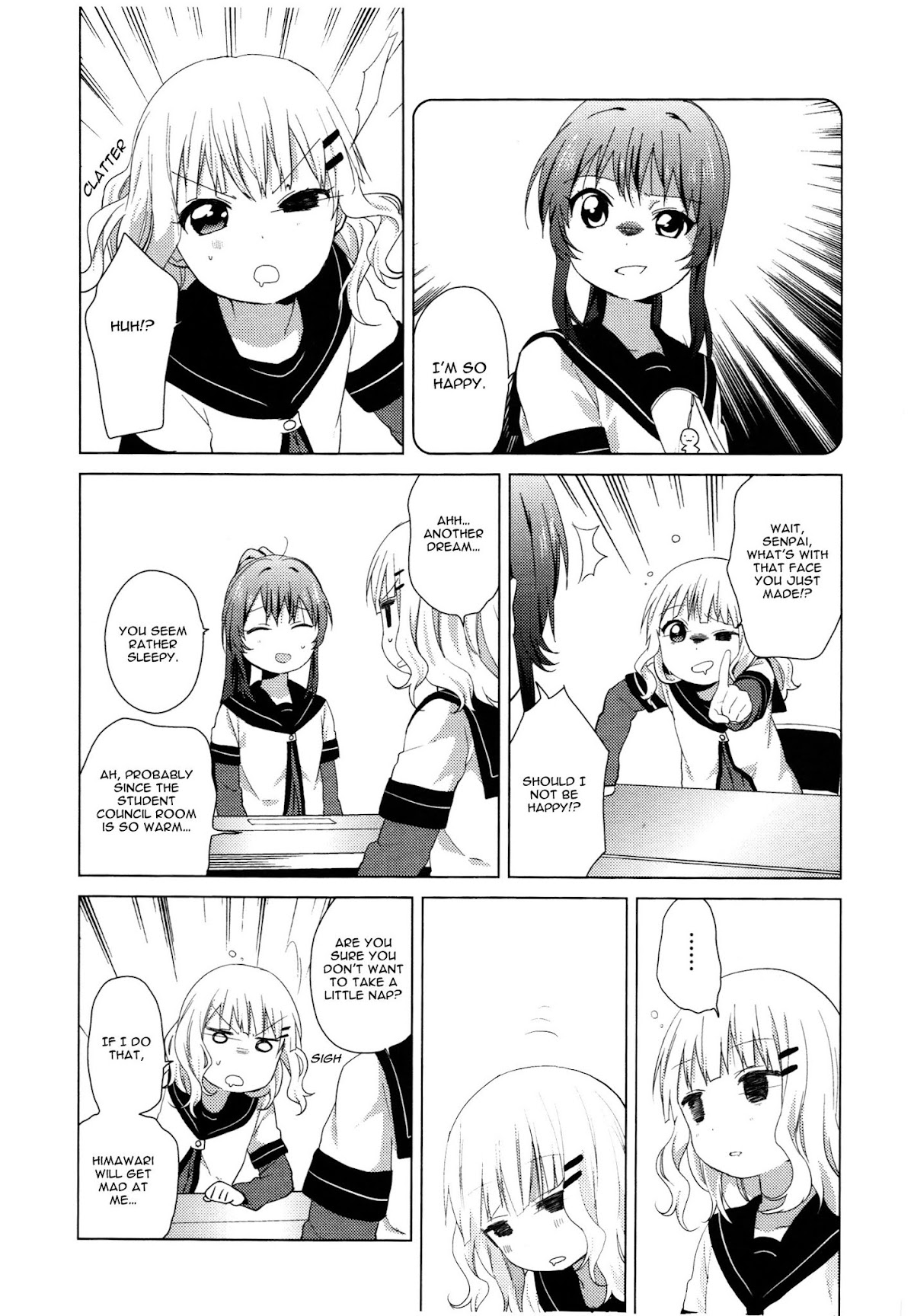 Yuru Yuri Chapter 61.8 page 5 - Chapter 61.8: Intermission 16 - The Girl That I Saw in my Dreams