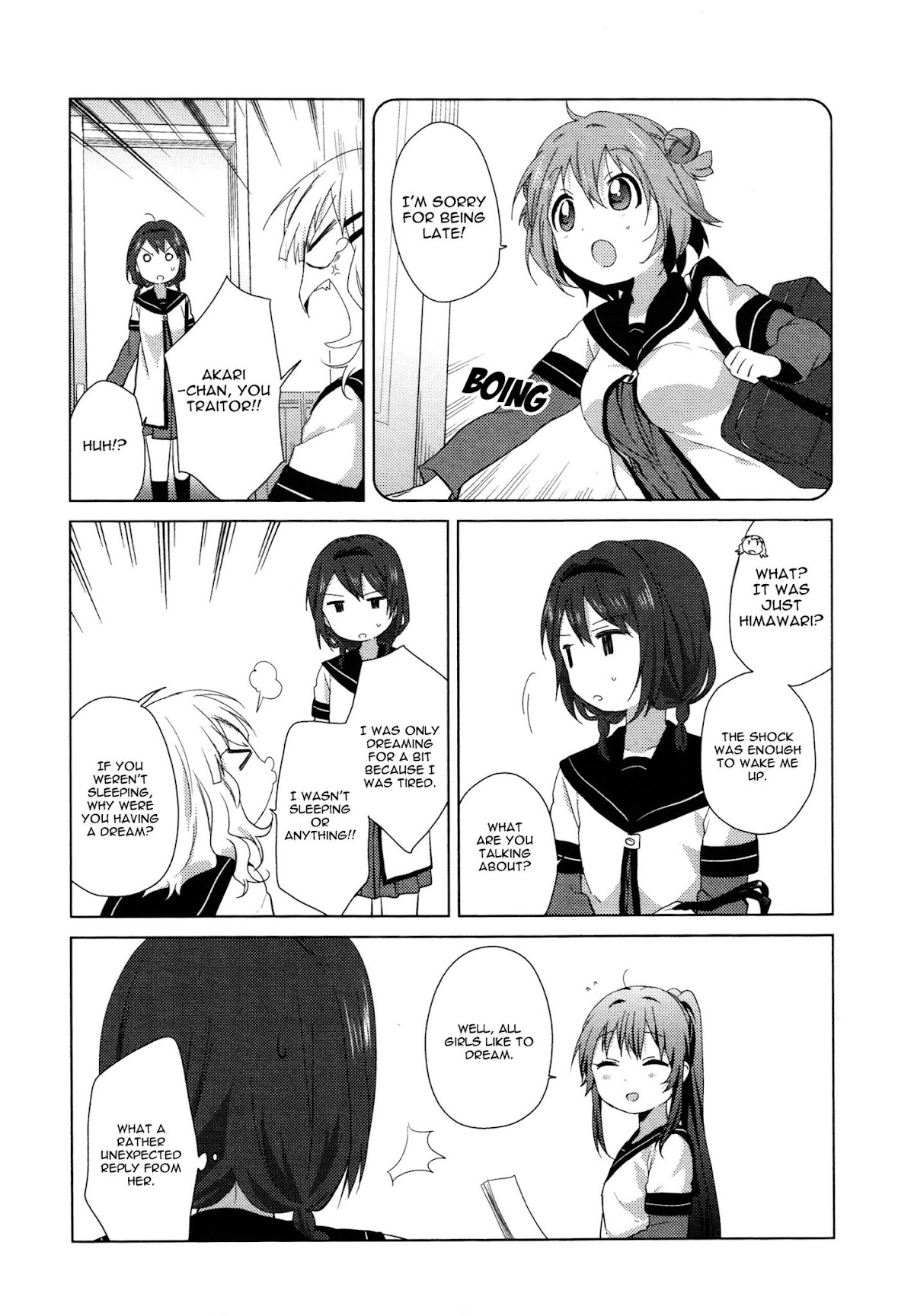 Yuru Yuri Chapter 61.8 page 6 - Chapter 61.8: Intermission 16 - The Girl That I Saw in my Dreams