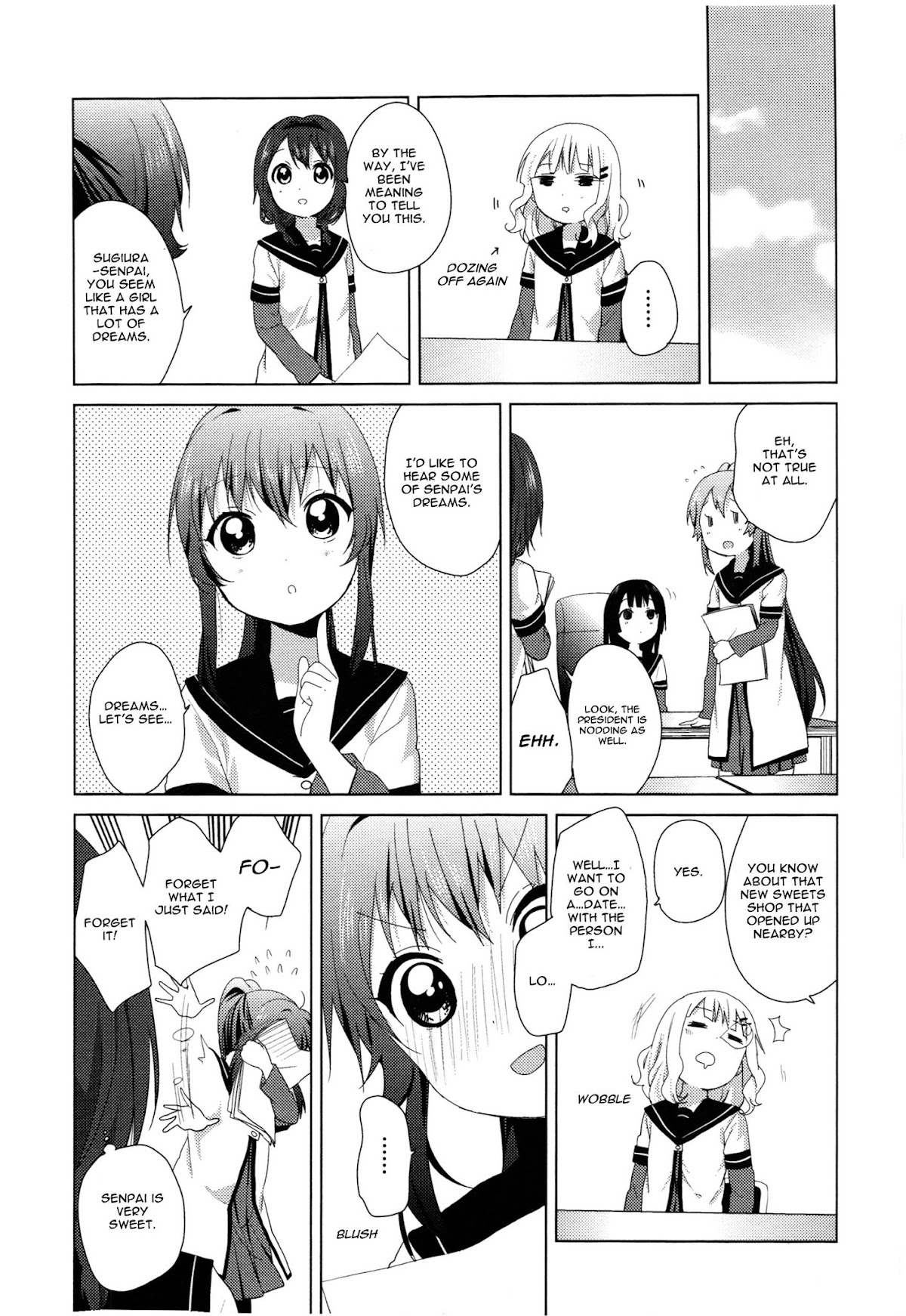 Yuru Yuri Chapter 61.8 page 9 - Chapter 61.8: Intermission 16 - The Girl That I Saw in my Dreams