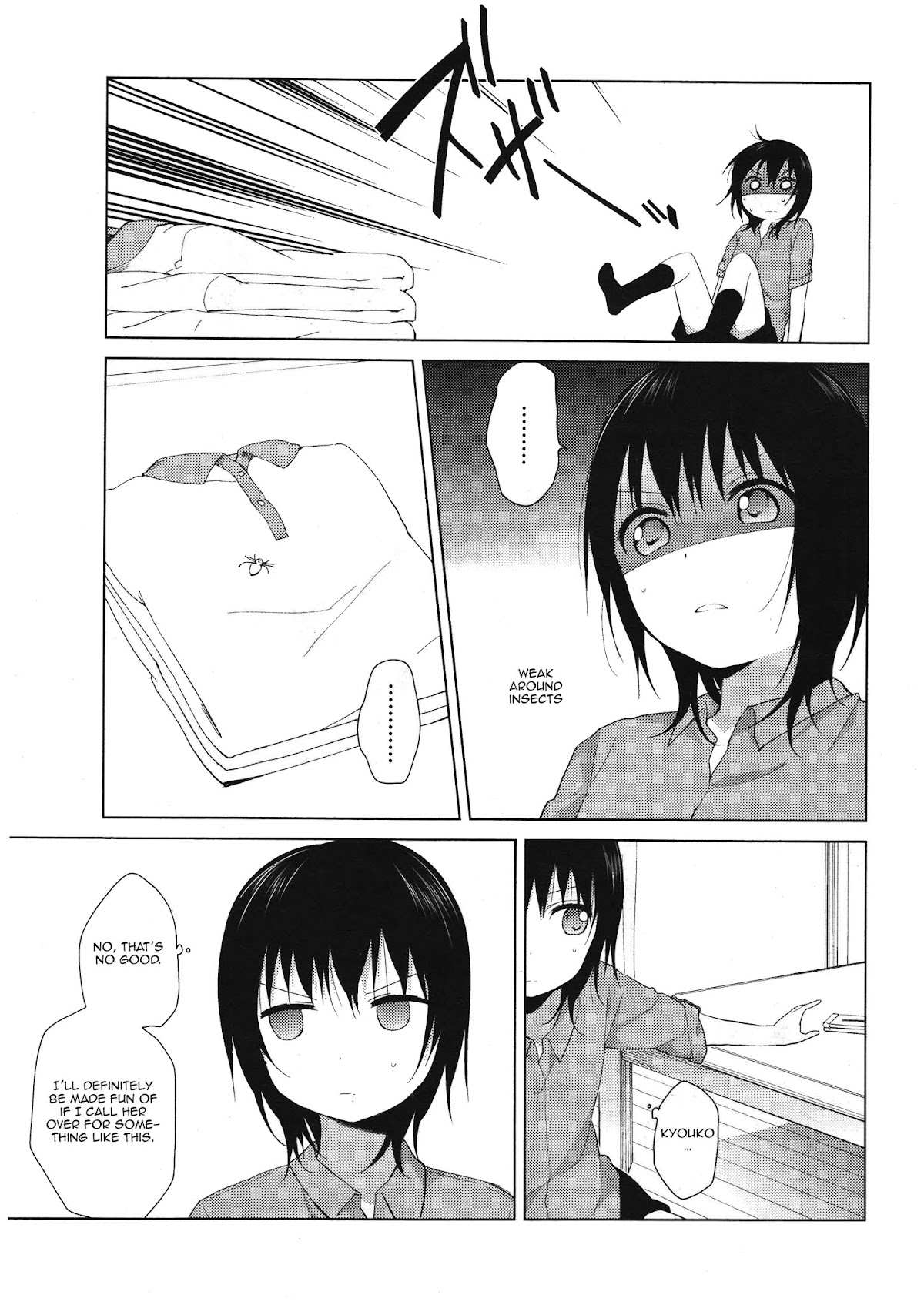 Yuru Yuri Chapter 63 page 3 - Chapter 63: The Story of How I Couldn't Catch the Spider.