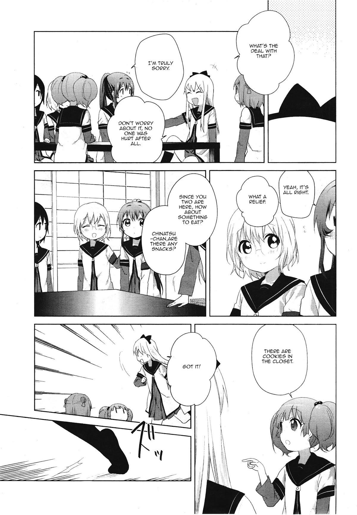 Yuru Yuri Chapter 64 page 11 - Chapter 64: Ayano's Ponytail, Kyouko's Ribbon