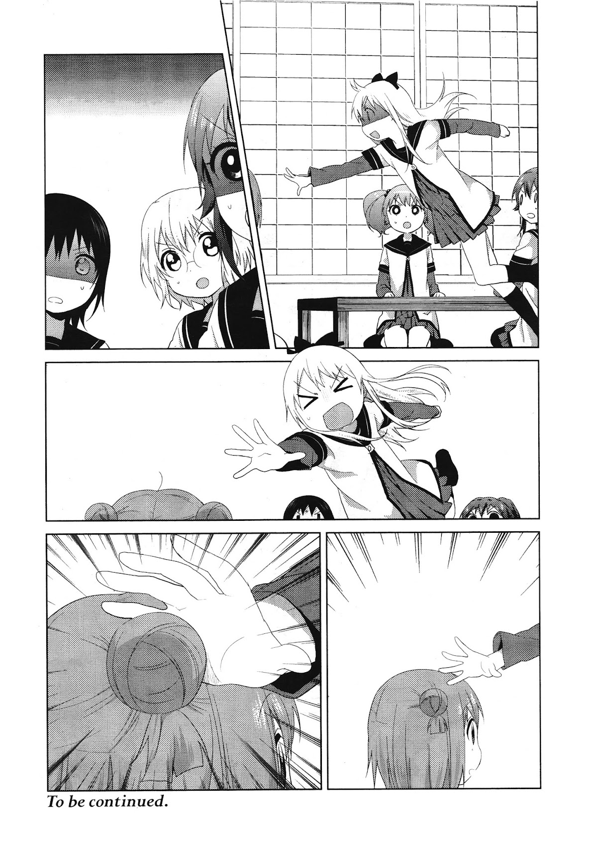 Yuru Yuri Chapter 64 page 12 - Chapter 64: Ayano's Ponytail, Kyouko's Ribbon