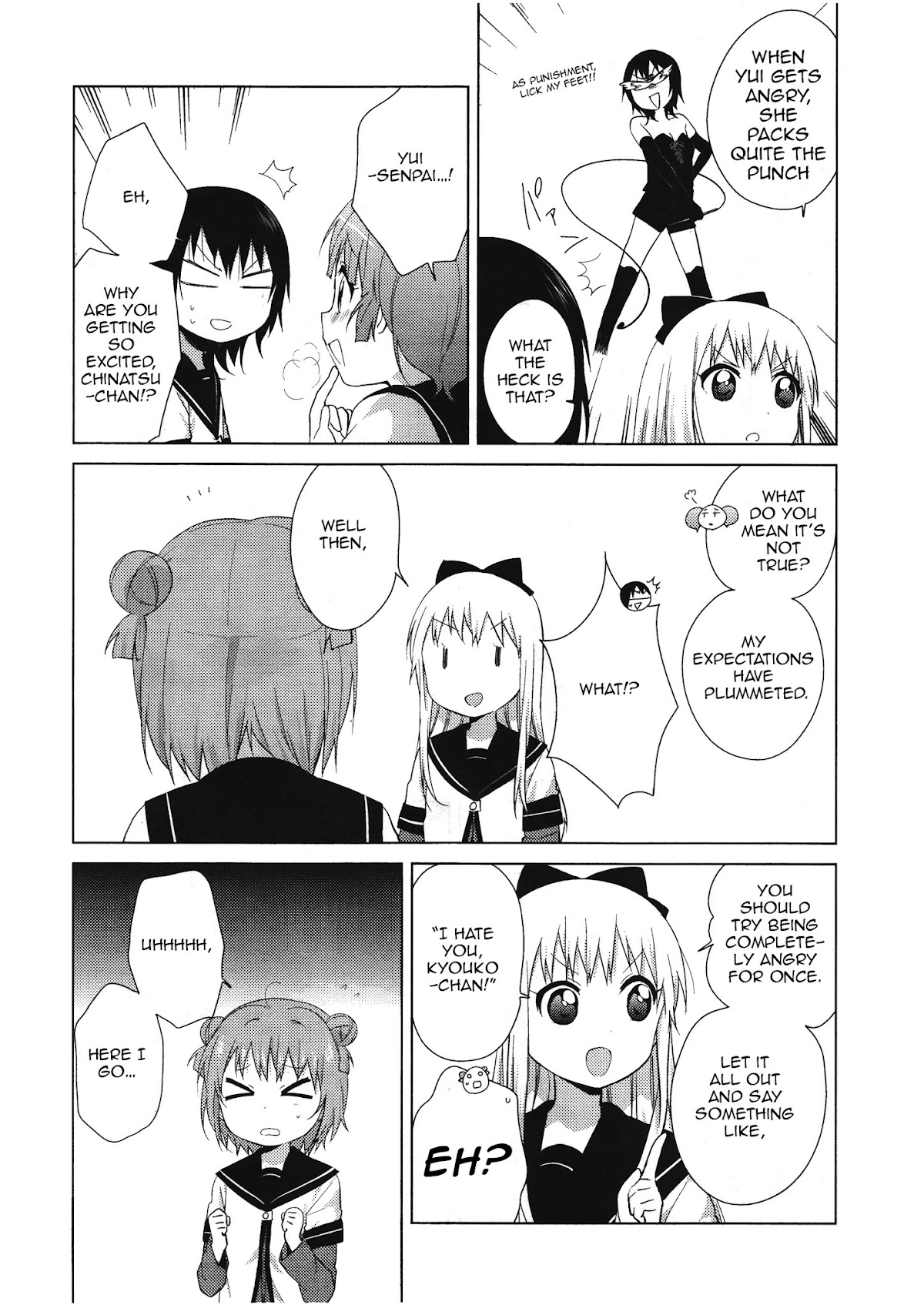 Yuru Yuri Chapter 65 page 4 - Chapter 65: Love? Hate?