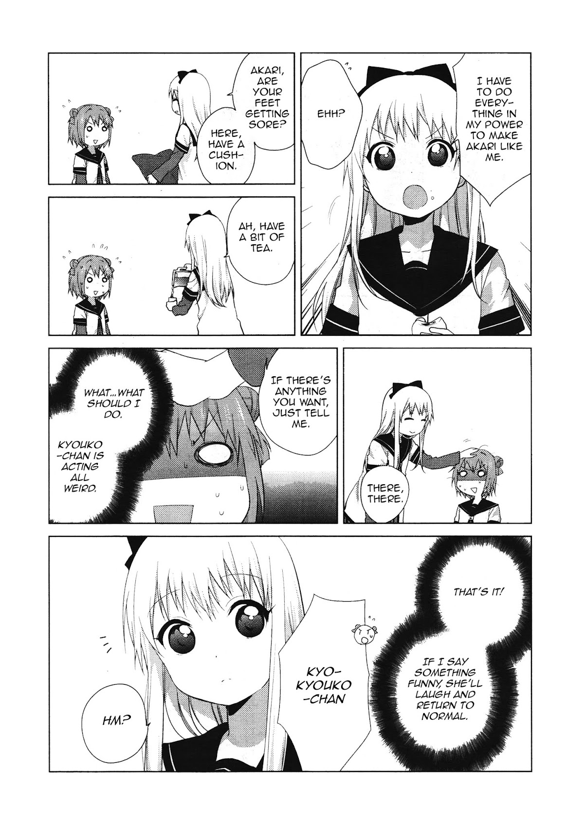 Yuru Yuri Chapter 65 page 6 - Chapter 65: Love? Hate?