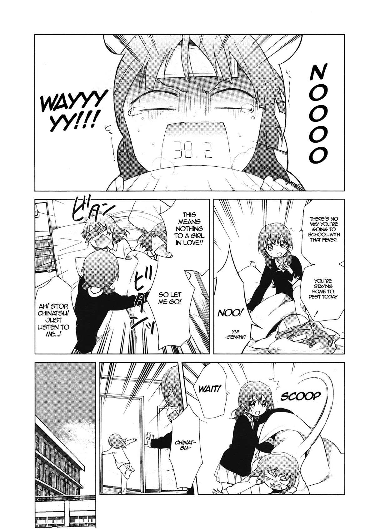 Yuru Yuri Chapter 66 page 4 - Chapter 66: Girls Power Full Throttle!!