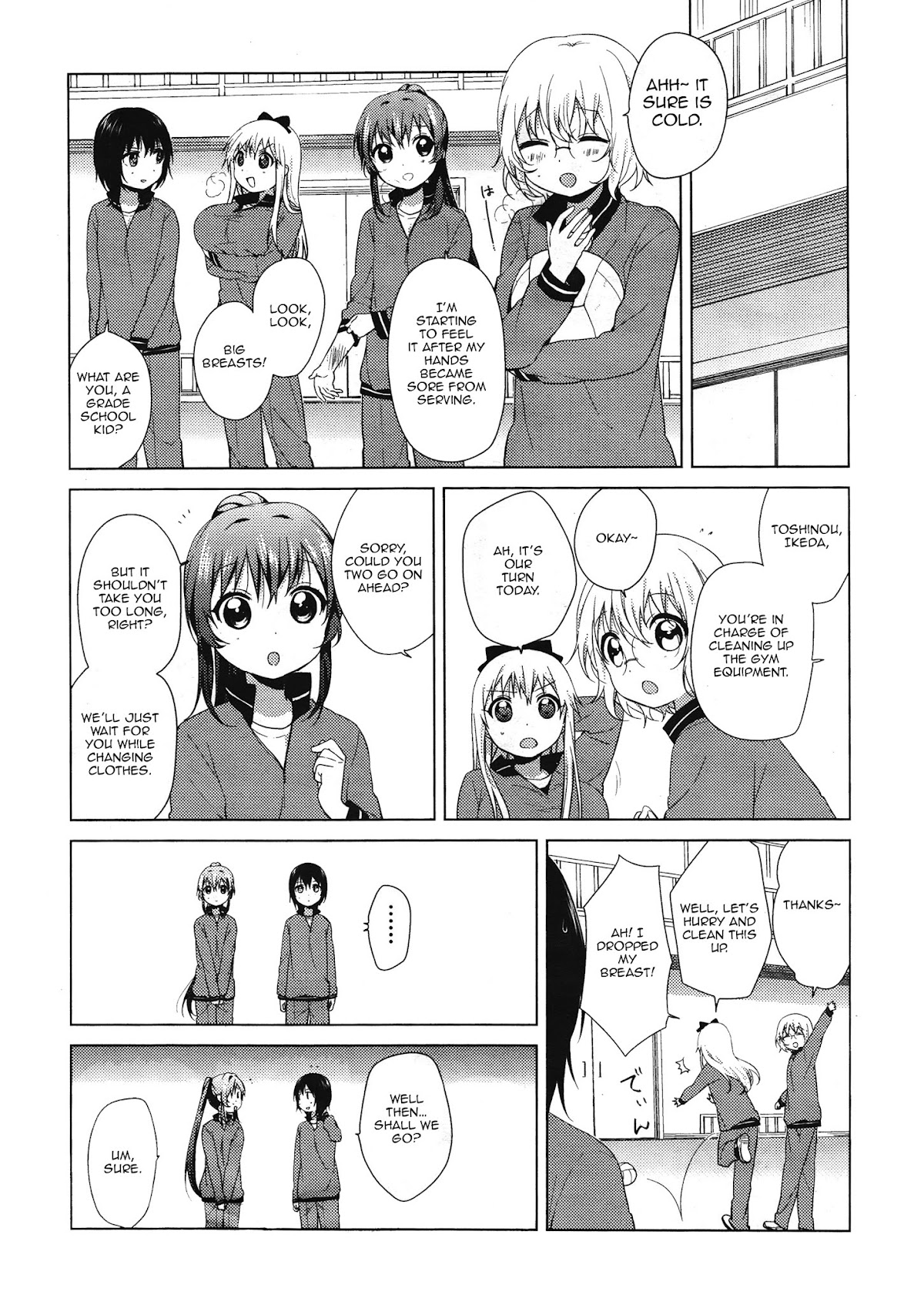 Yuru Yuri Chapter 67 page 2 - Chapter 67: Nanamori Middle School's Longest Day Ever