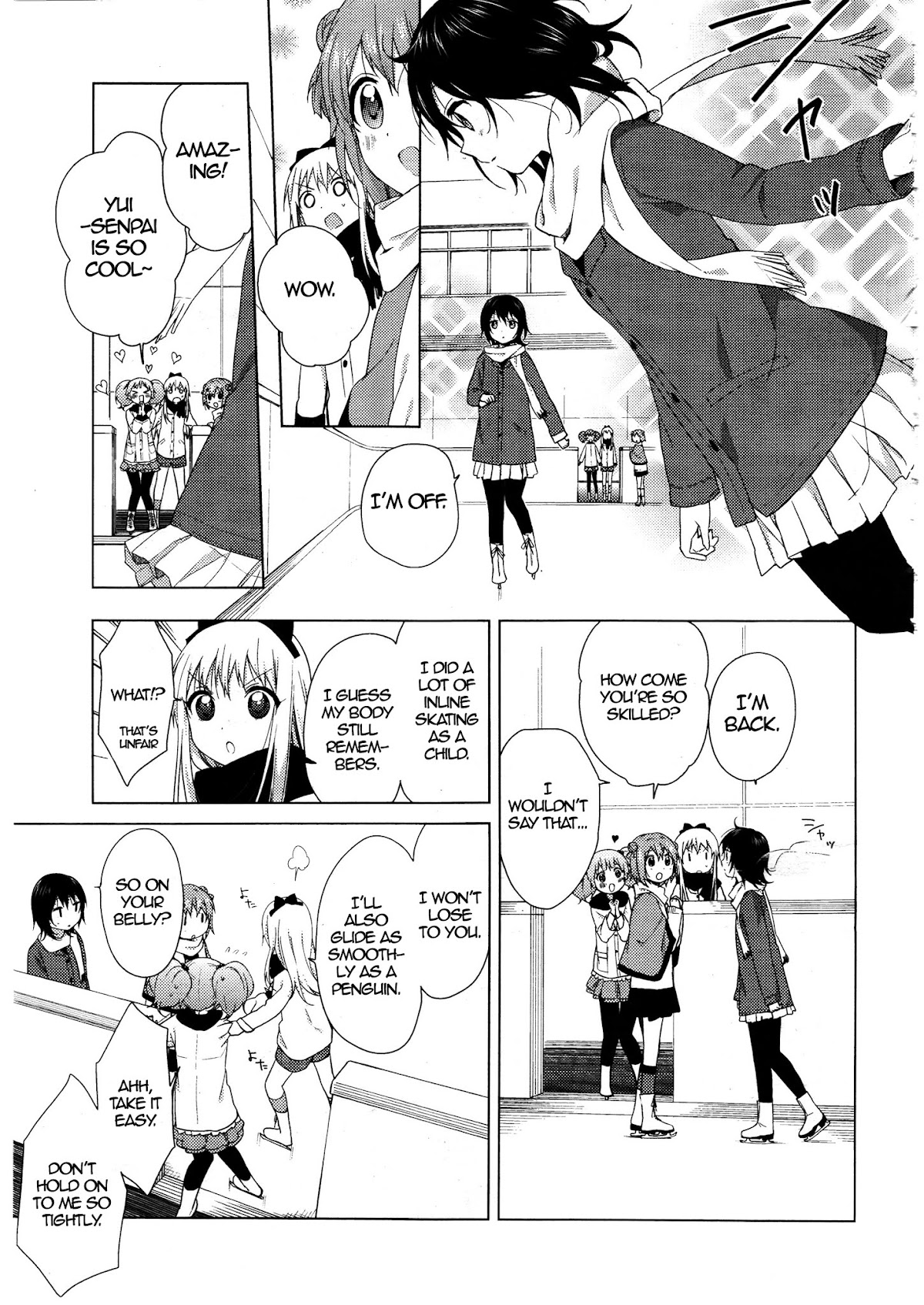 Yuru Yuri Chapter 68 page 3 - Chapter 68: Skating with Everyone!