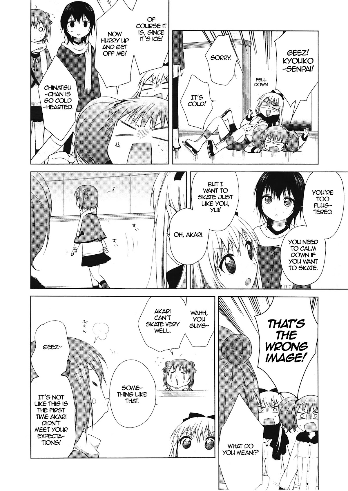 Yuru Yuri Chapter 68 page 4 - Chapter 68: Skating with Everyone!