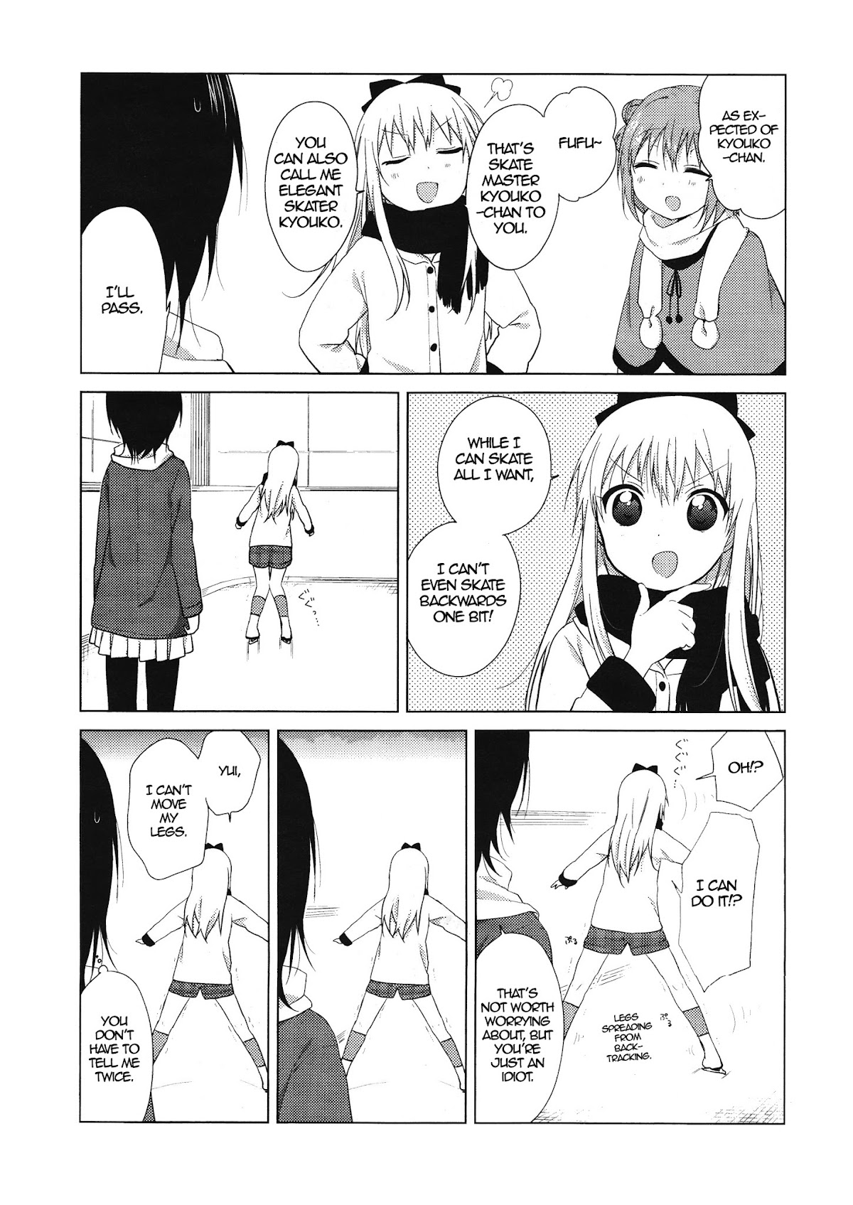Yuru Yuri Chapter 68 page 7 - Chapter 68: Skating with Everyone!