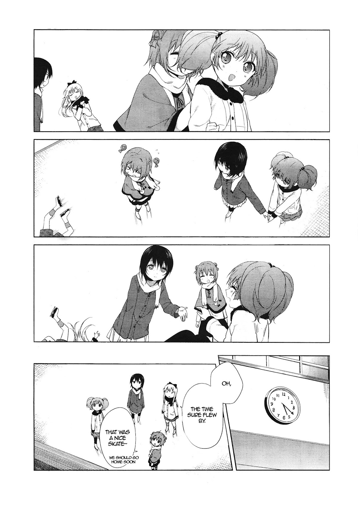 Yuru Yuri Chapter 68 page 8 - Chapter 68: Skating with Everyone!