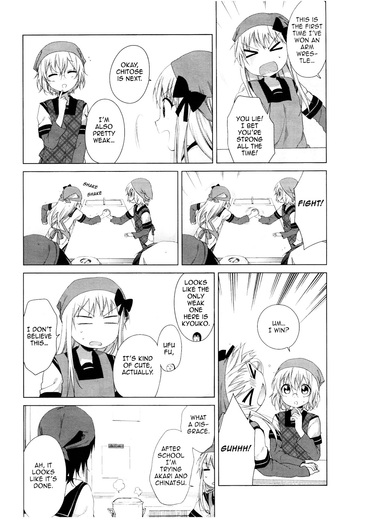 Yuru Yuri Chapter 69 page 10 - Chapter 69: Kyouko-chan's Girl Power