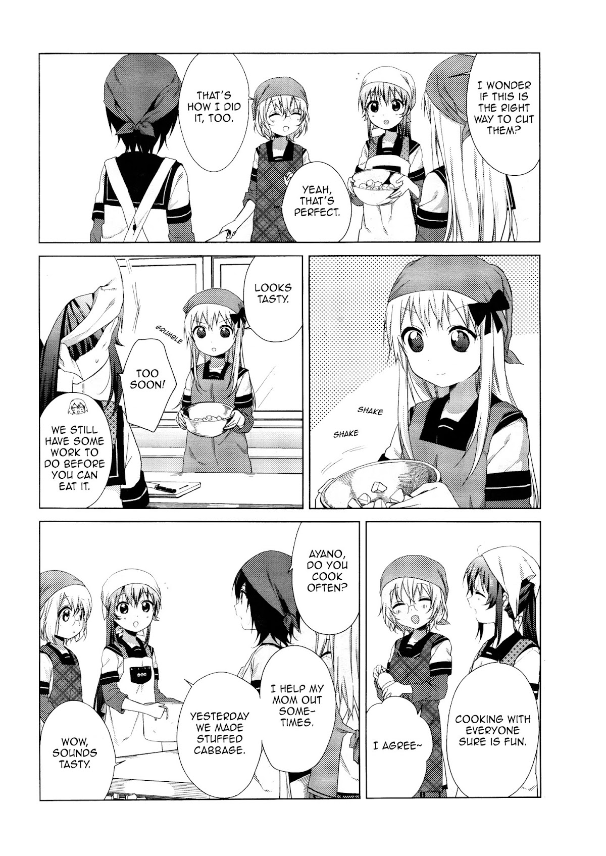 Yuru Yuri Chapter 69 page 4 - Chapter 69: Kyouko-chan's Girl Power