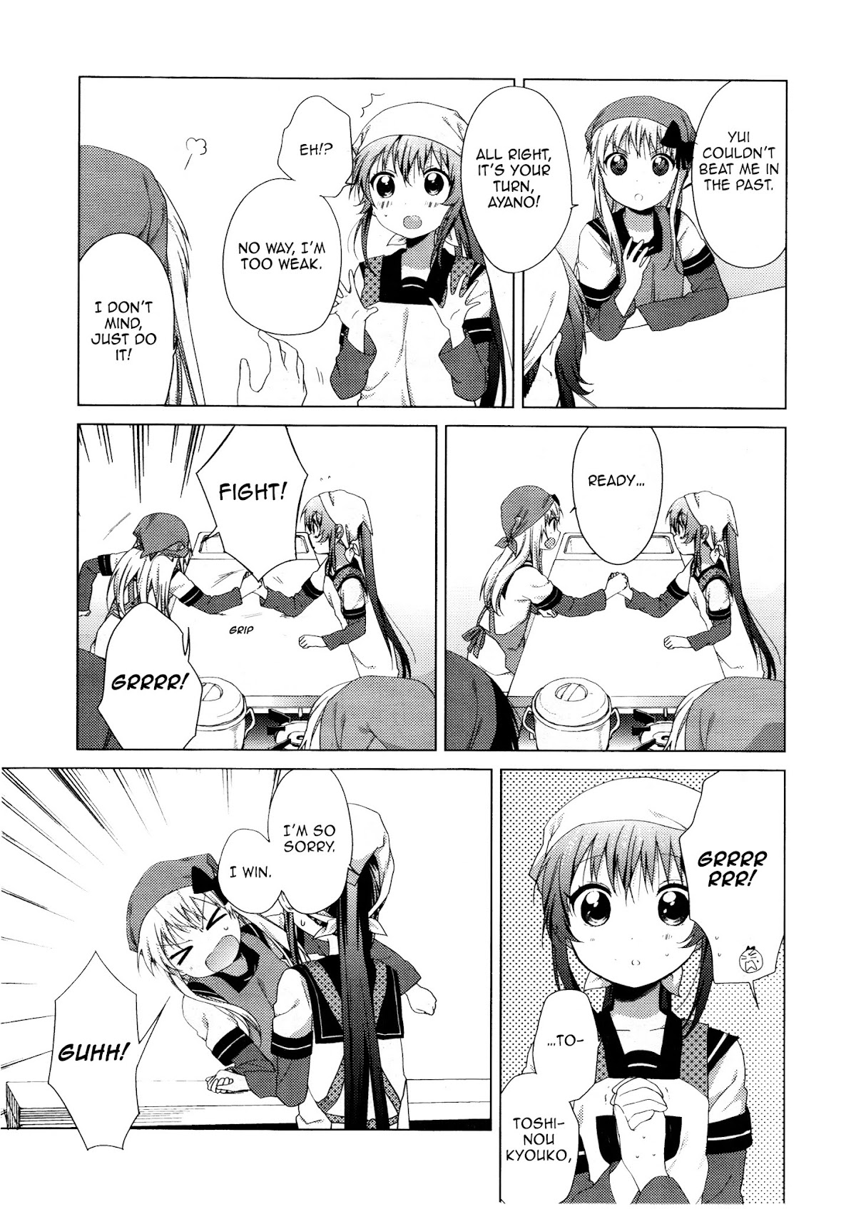 Yuru Yuri Chapter 69 page 9 - Chapter 69: Kyouko-chan's Girl Power