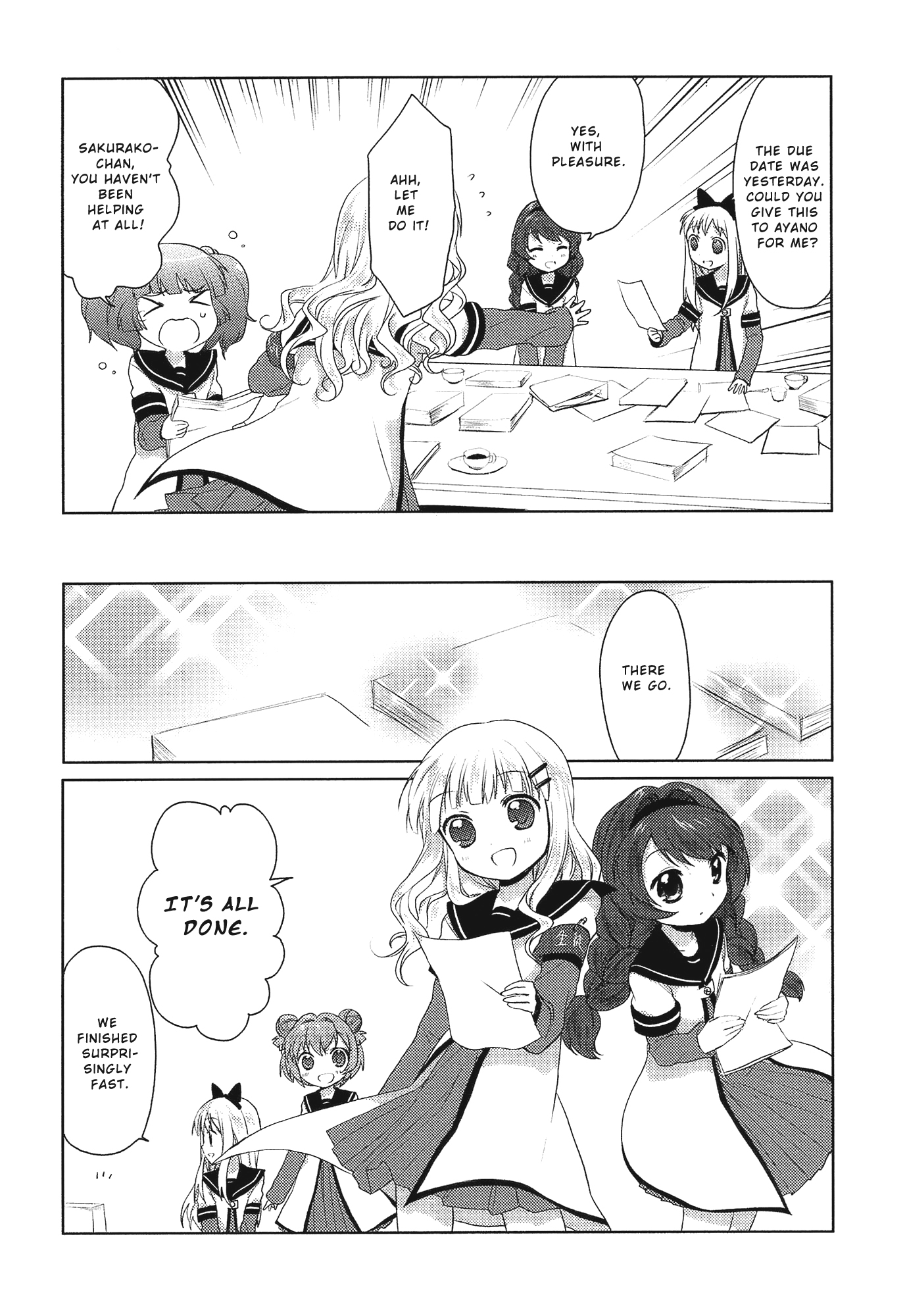 Yuru Yuri Chapter 7 page 10 - Chapter 7: Preparations for Long-Term Serialization