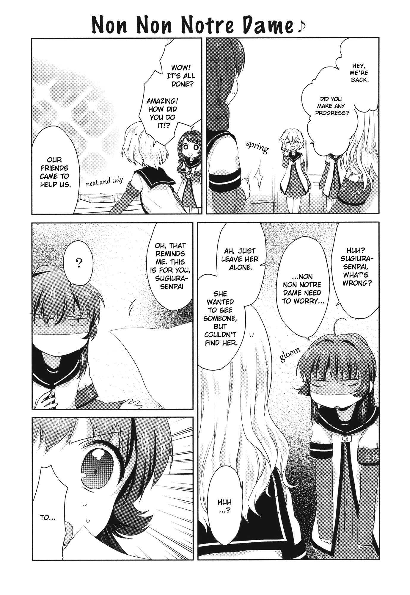 Yuru Yuri Chapter 7 page 13 - Chapter 7: Preparations for Long-Term Serialization