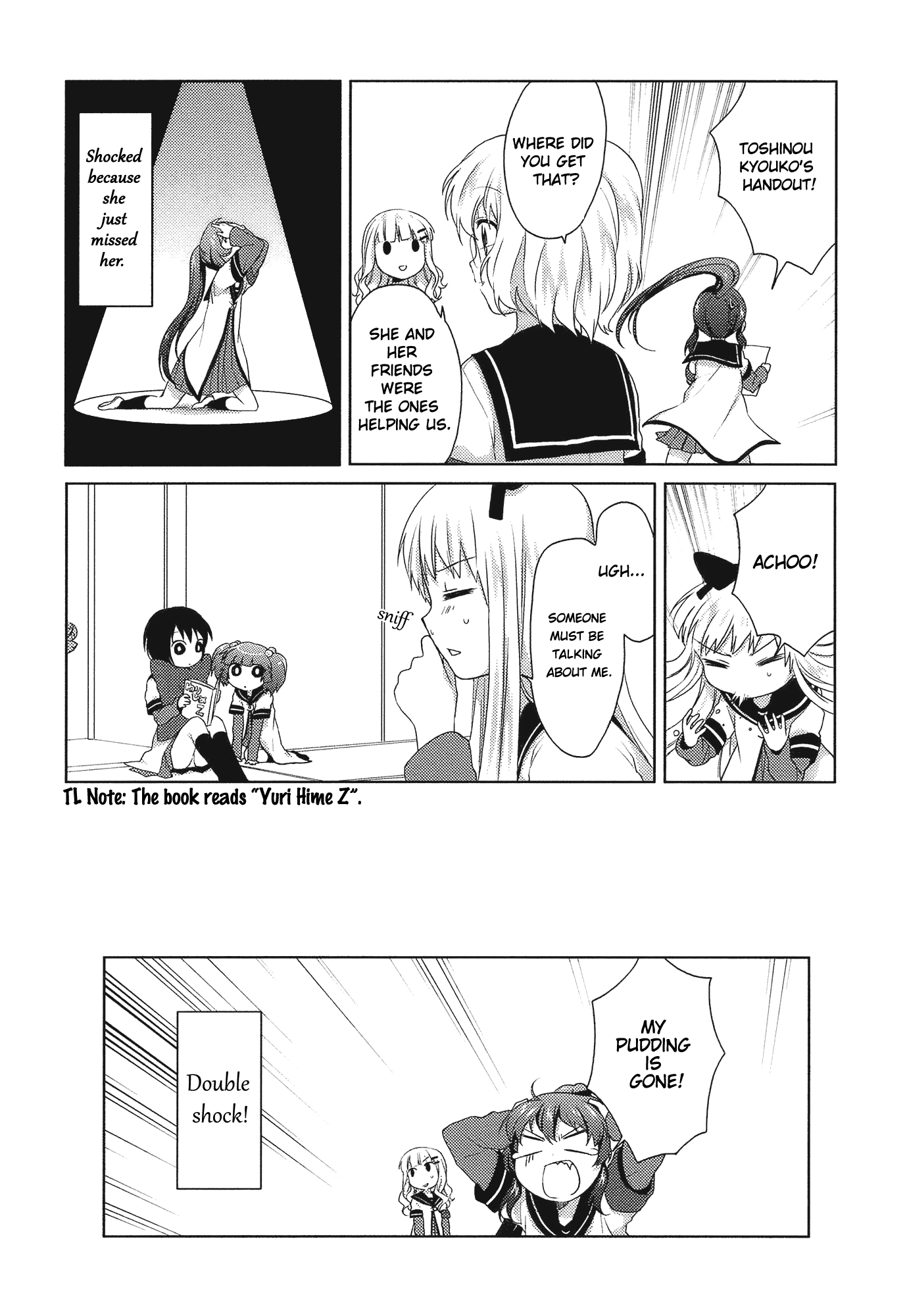 Yuru Yuri Chapter 7 page 14 - Chapter 7: Preparations for Long-Term Serialization