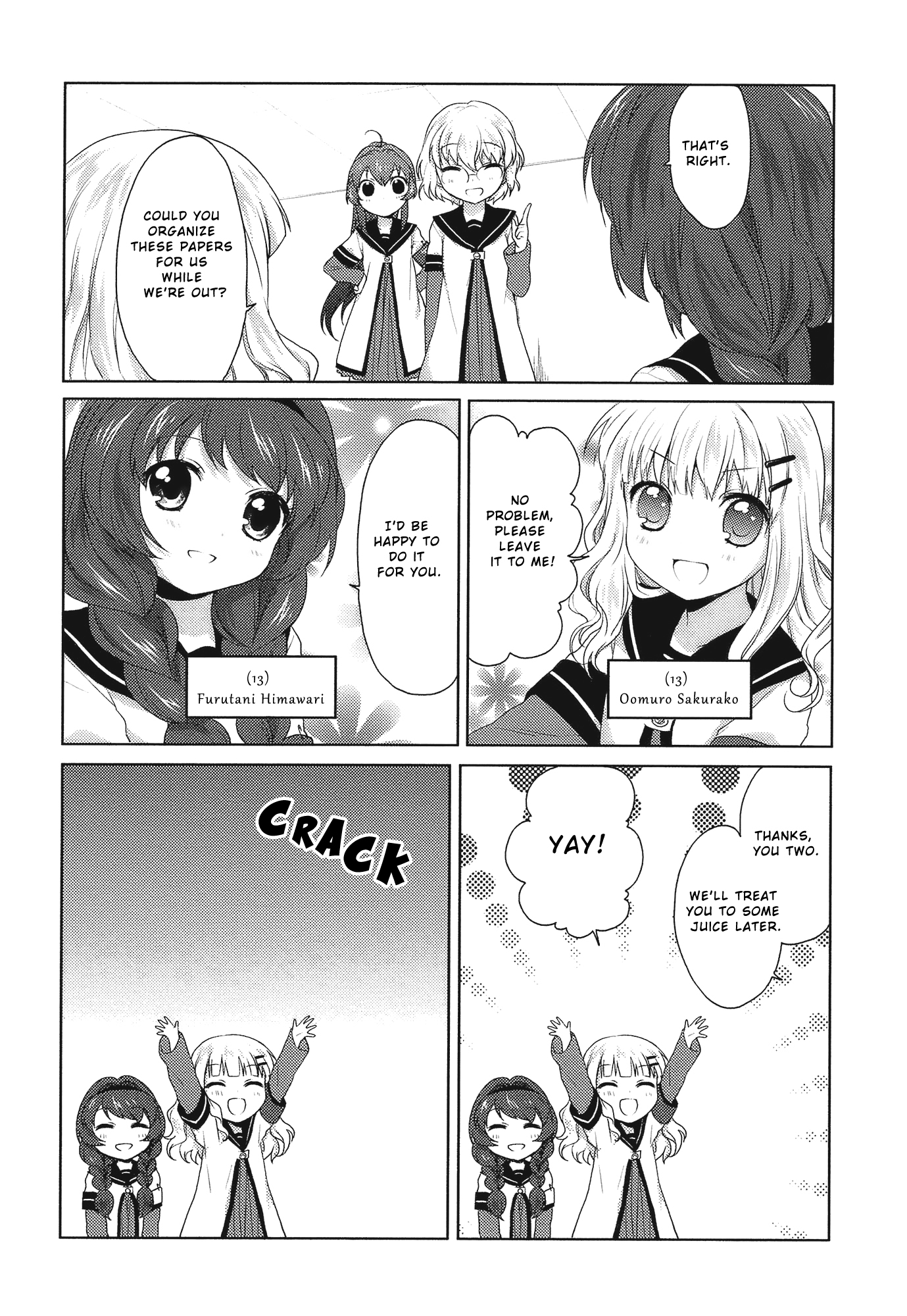 Yuru Yuri Chapter 7 page 4 - Chapter 7: Preparations for Long-Term Serialization