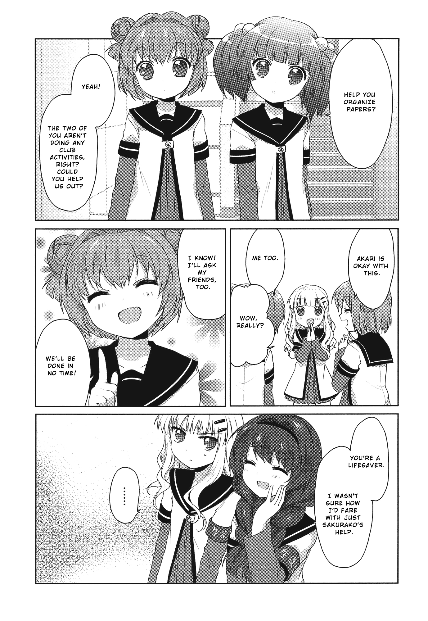 Yuru Yuri Chapter 7 page 7 - Chapter 7: Preparations for Long-Term Serialization