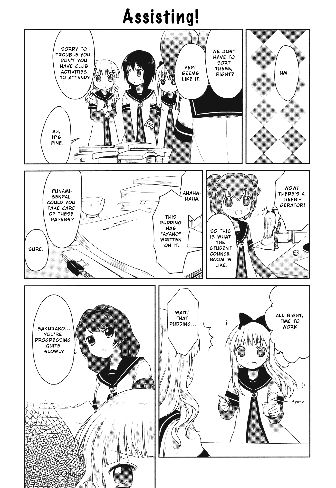 Yuru Yuri Chapter 7 page 8 - Chapter 7: Preparations for Long-Term Serialization
