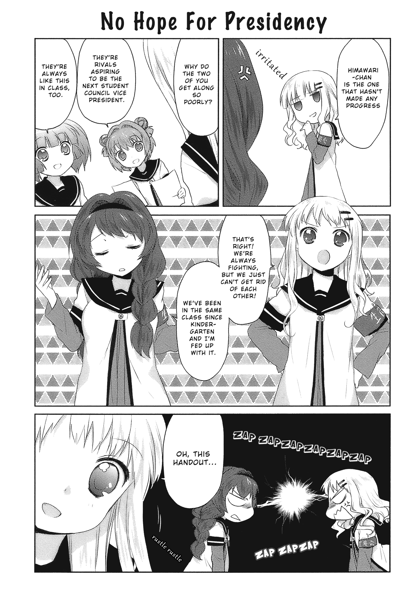 Yuru Yuri Chapter 7 page 9 - Chapter 7: Preparations for Long-Term Serialization