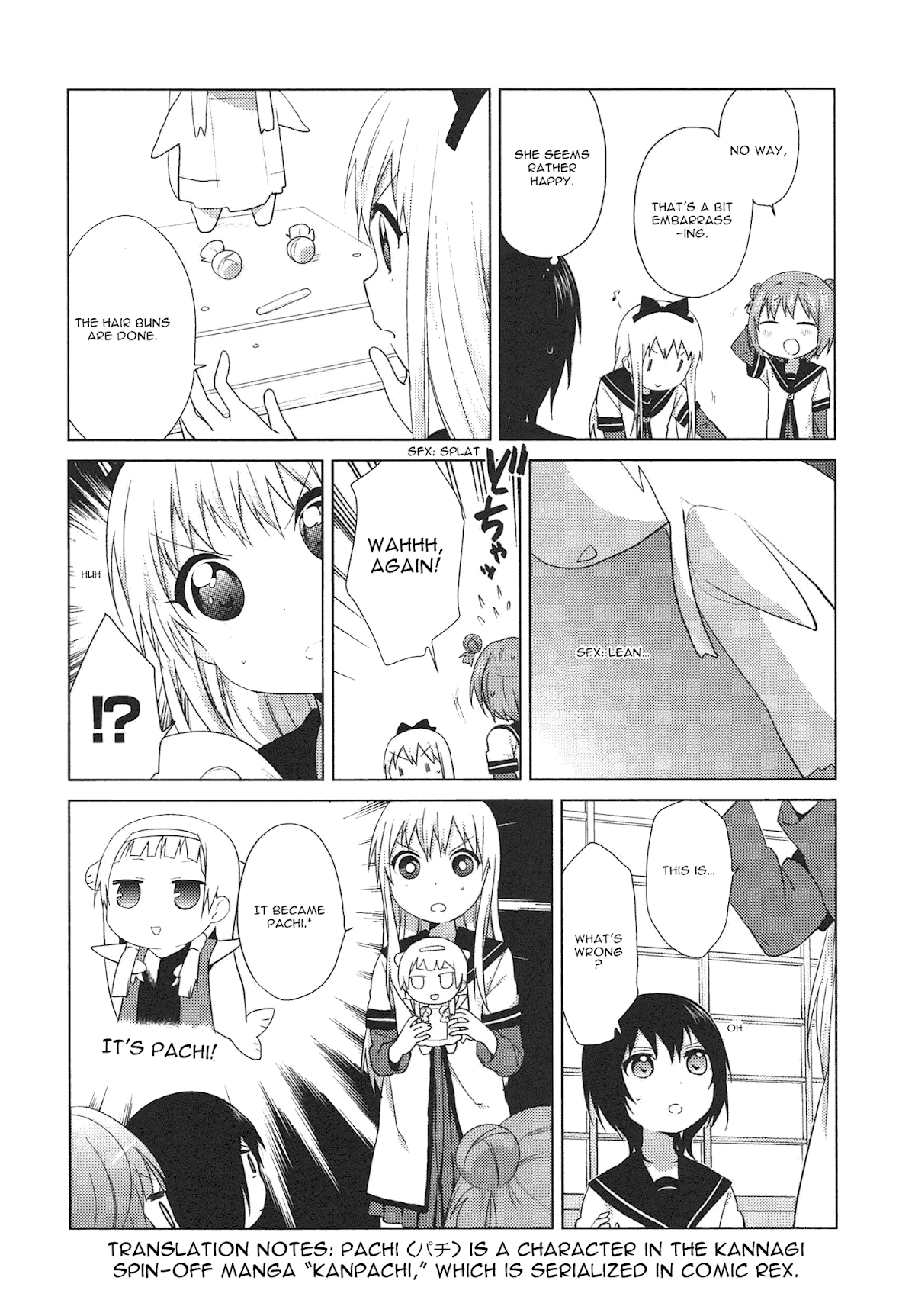 Yuru Yuri Chapter 70.1 page 12 - Chapter 70.1: Bonus Track 10 - Another Business Trip to Comic Rex♪