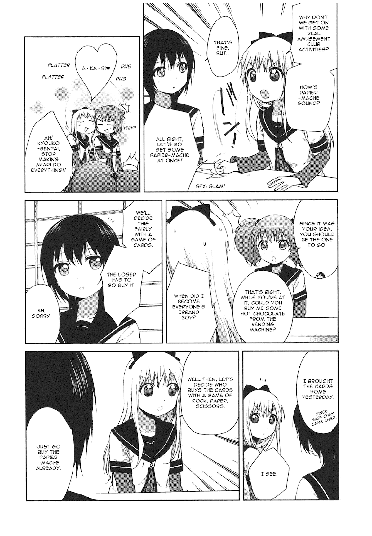 Yuru Yuri Chapter 70.1 page 4 - Chapter 70.1: Bonus Track 10 - Another Business Trip to Comic Rex♪