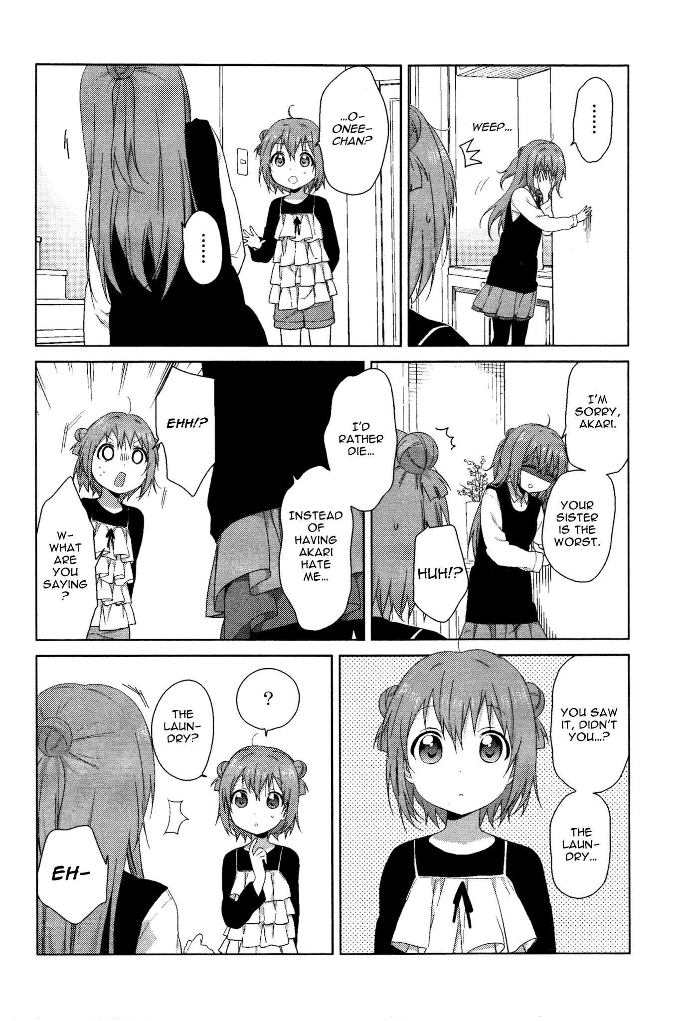 Yuru Yuri Chapter 70.2 page 13 - Chapter 70.2: Intermission 17 - Sisterly Love. Finished Love?